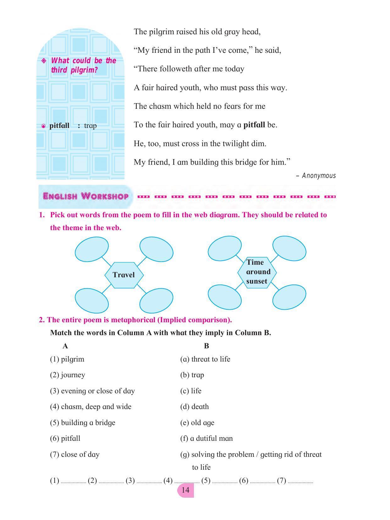 Maharashtra Board Class 8 English Textbook - Page 24