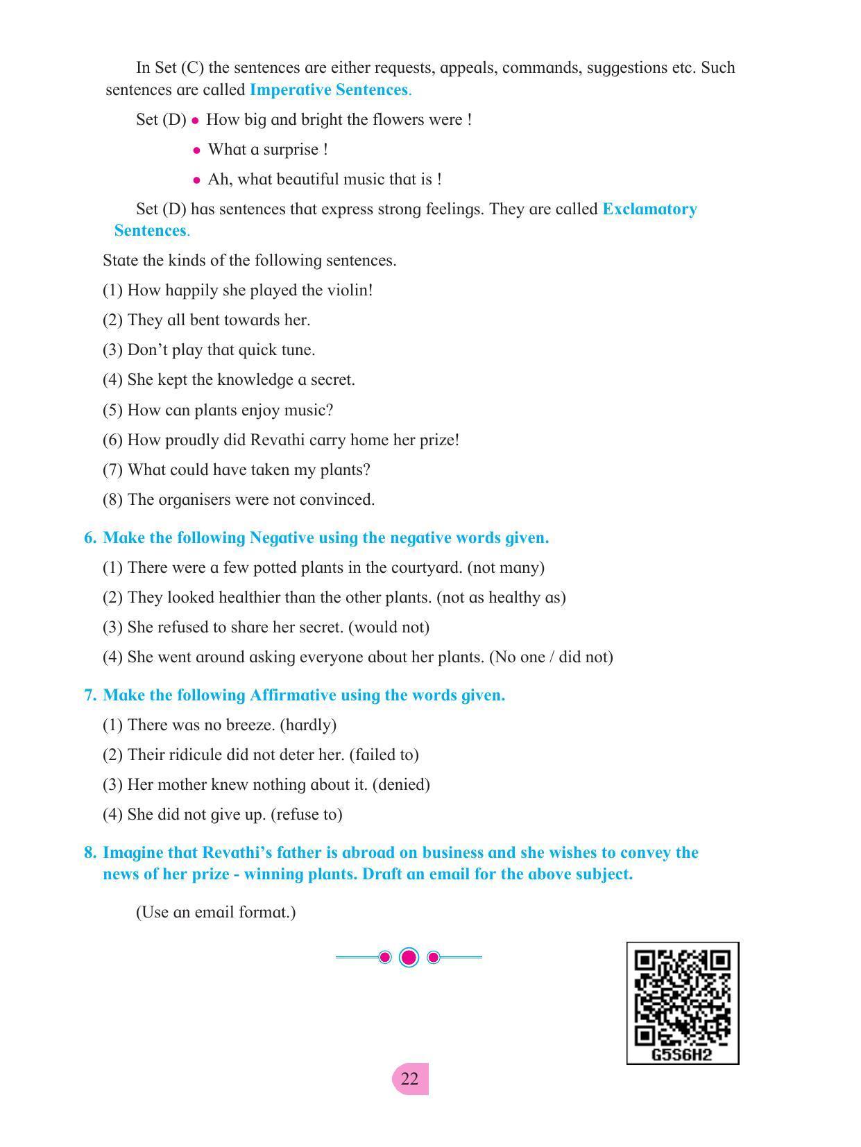 Maharashtra Board Class 8 English Textbook - Page 32