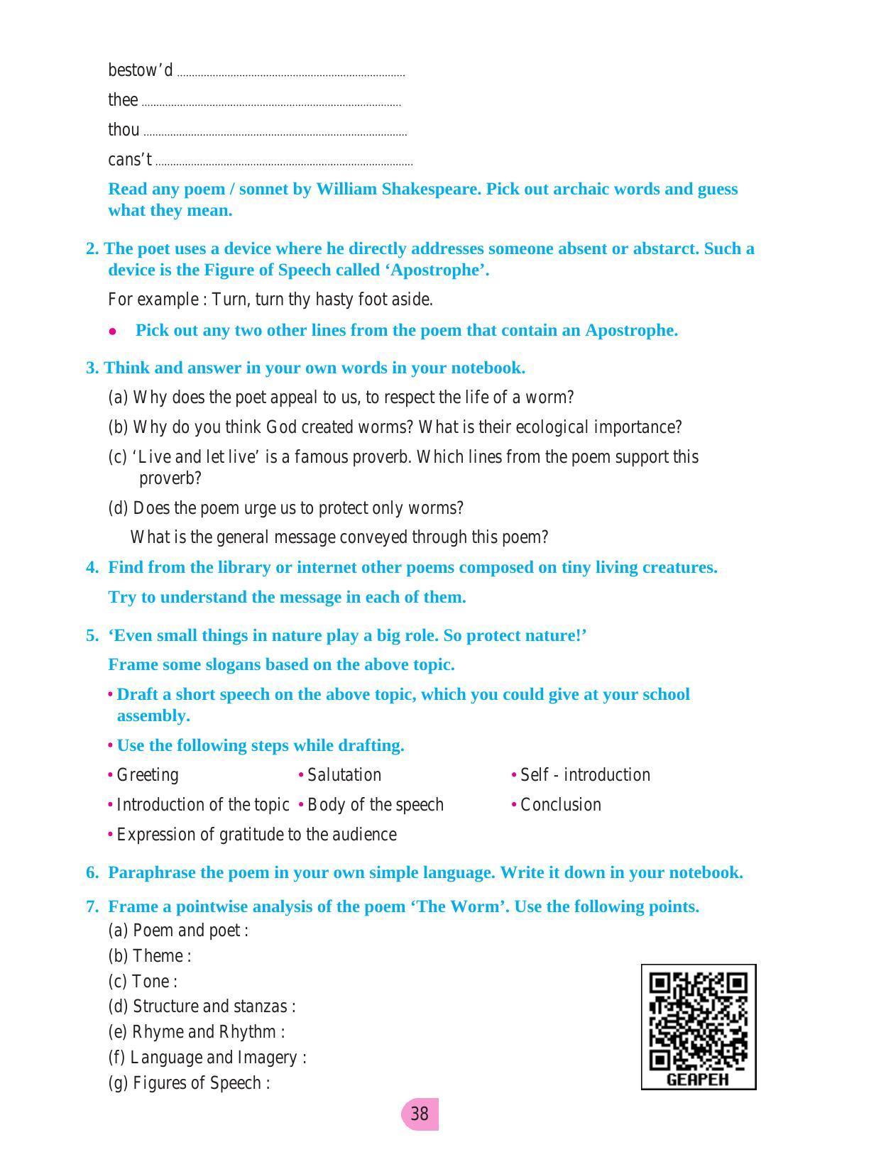 Maharashtra Board Class 8 English Textbook - Page 48
