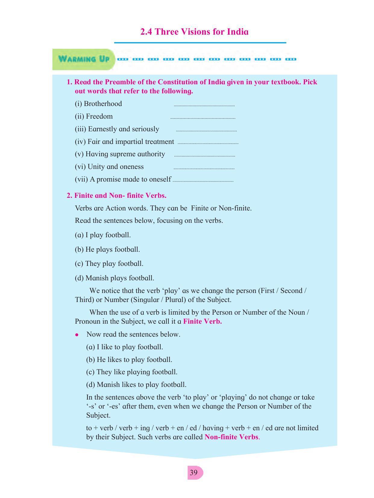 Maharashtra Board Class 8 English Textbook - Page 49