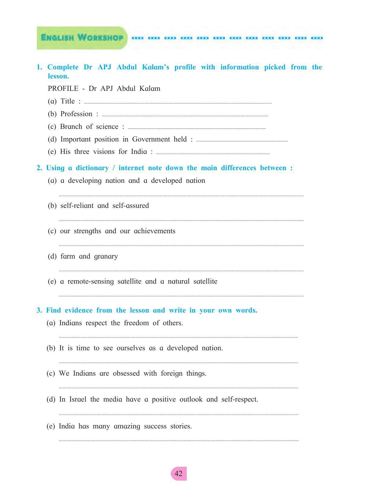 Maharashtra Board Class 8 English Textbook - Page 52