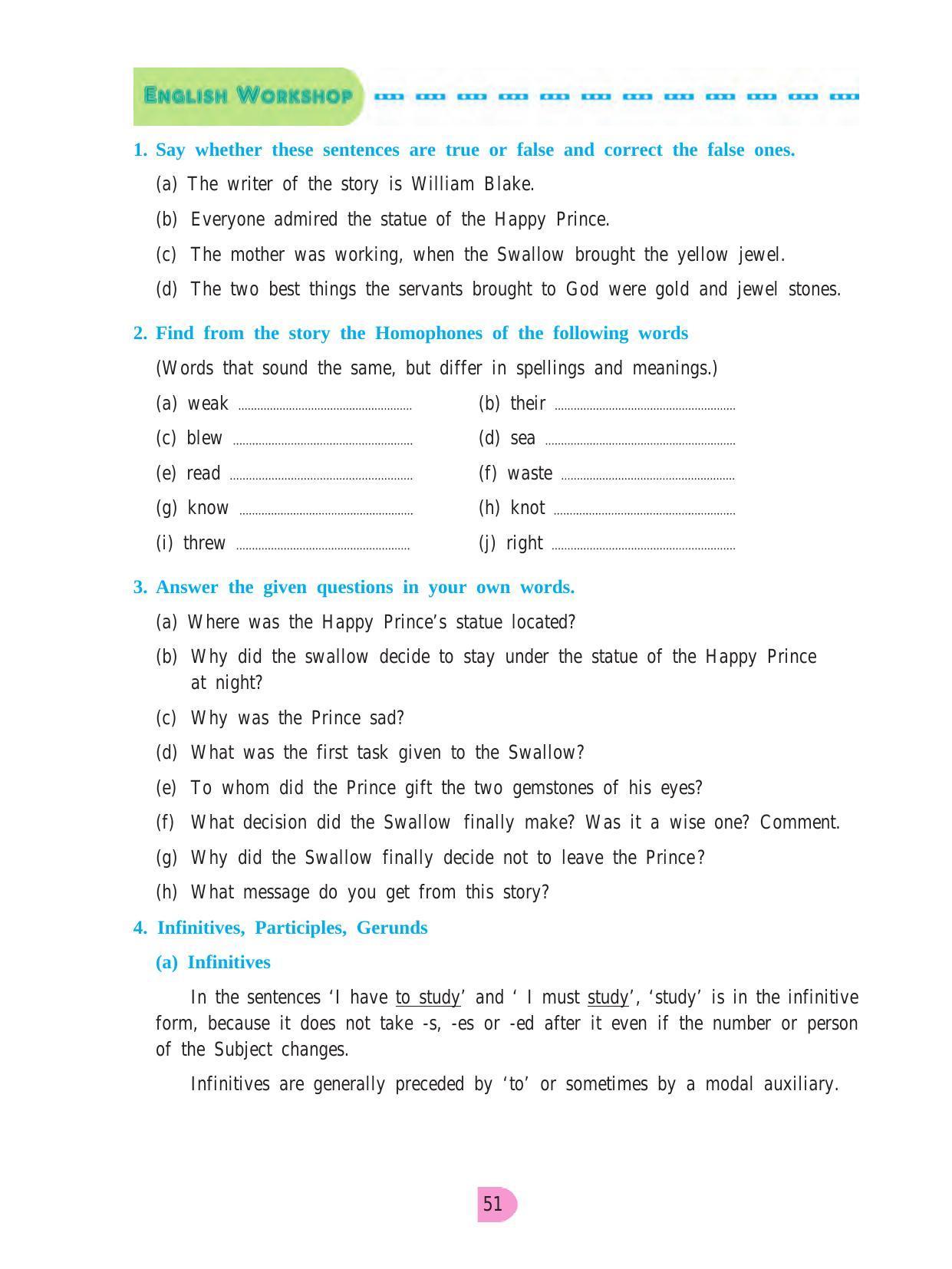 Maharashtra Board Class 8 English Textbook - Page 61