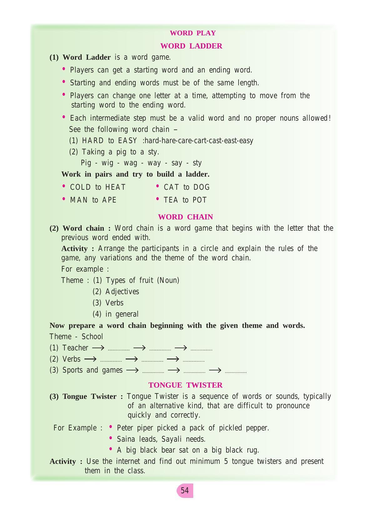 Maharashtra Board Class 8 English Textbook - Page 64