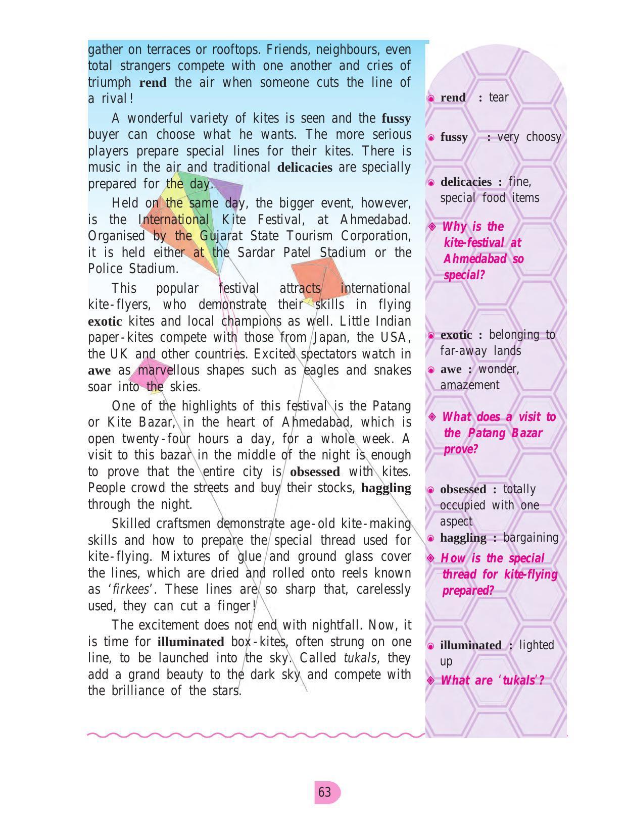Maharashtra Board Class 8 English Textbook - Page 73