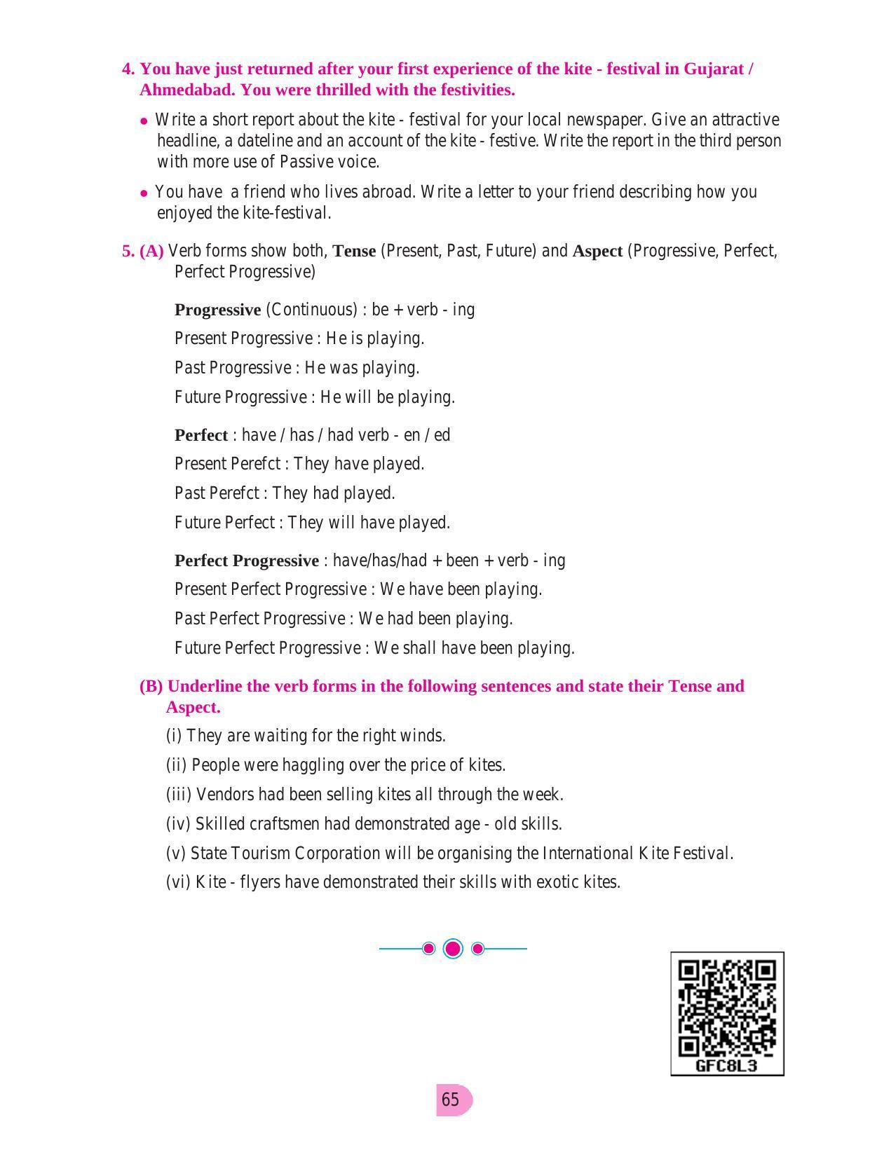 Maharashtra Board Class 8 English Textbook - Page 75