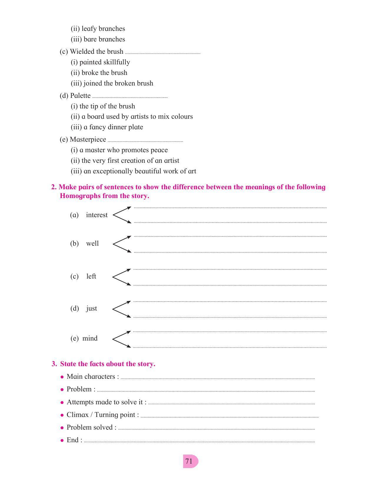 Maharashtra Board Class 8 English Textbook - Page 81