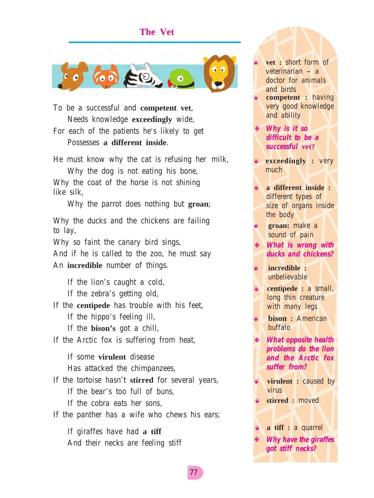 Maharashtra Board Class 8 English Textbook - Page 87