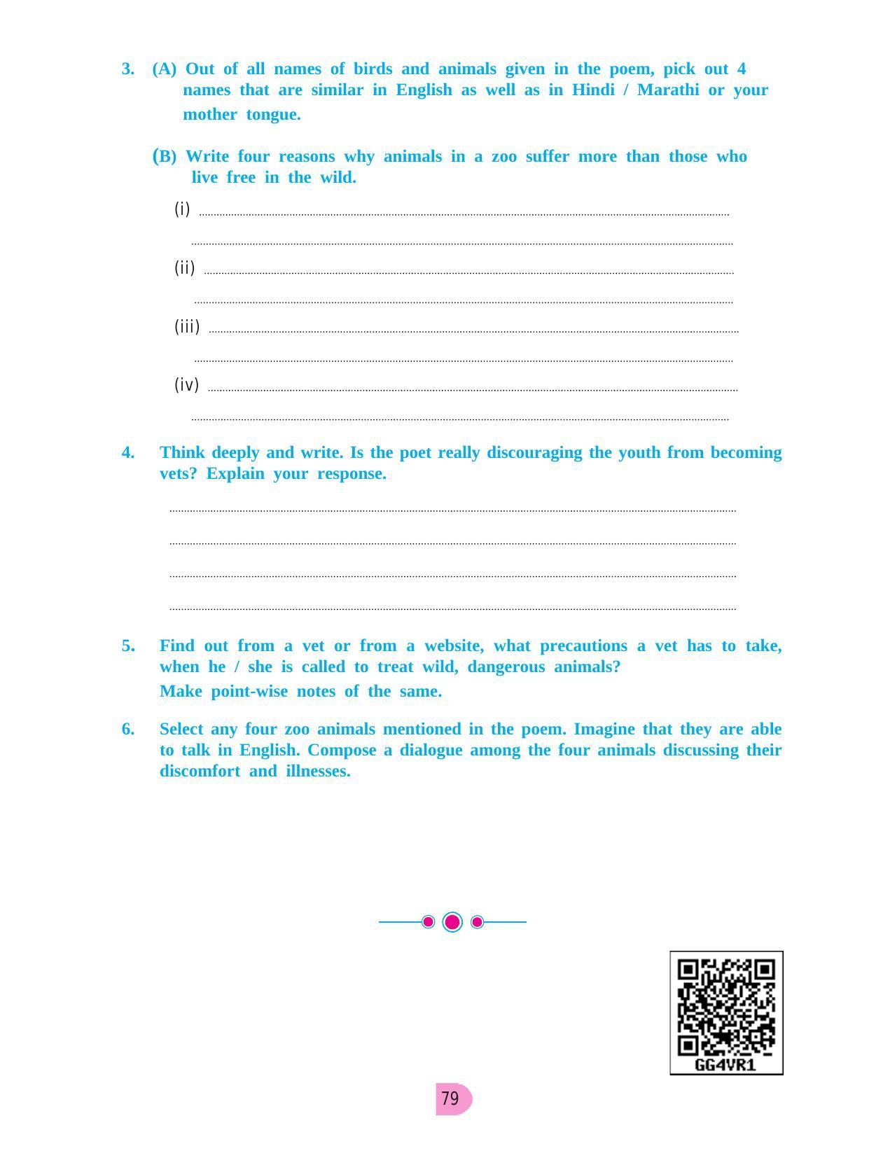 Maharashtra Board Class 8 English Textbook - Page 89