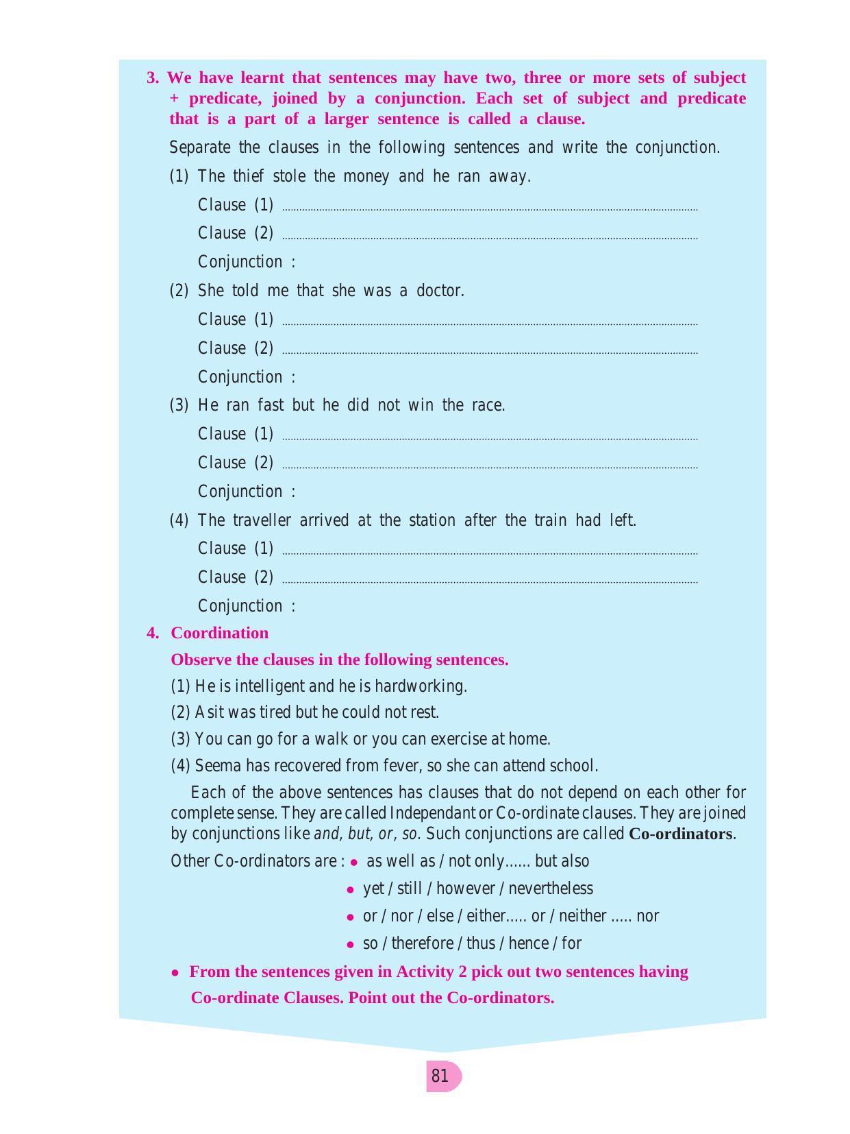 Maharashtra Board Class 8 English Textbook - Page 91