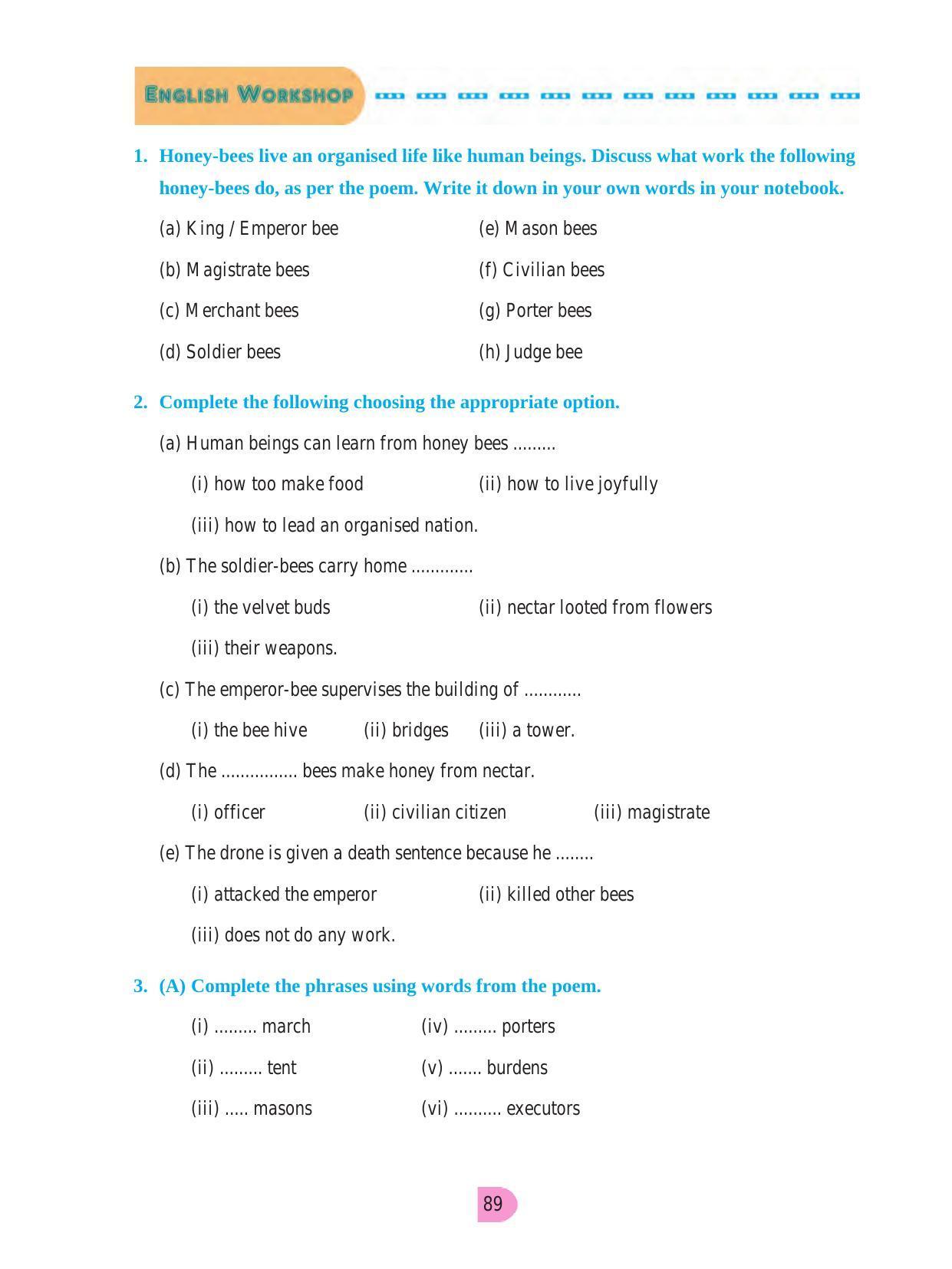 Maharashtra Board Class 8 English Textbook - Page 99