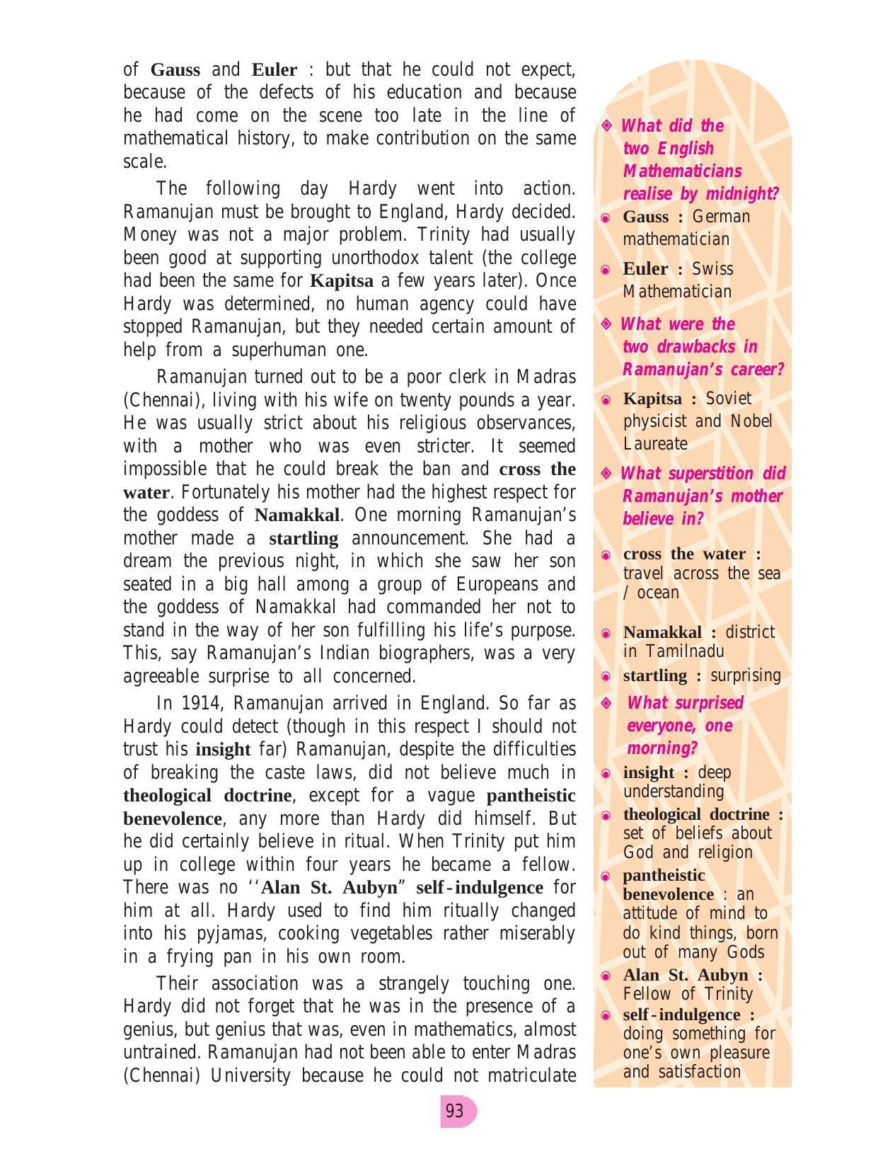 Maharashtra Board Class 8 English Textbook - Page 103