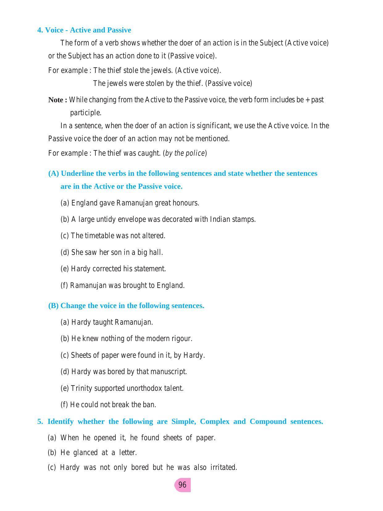 Maharashtra Board Class 8 English Textbook - Page 106