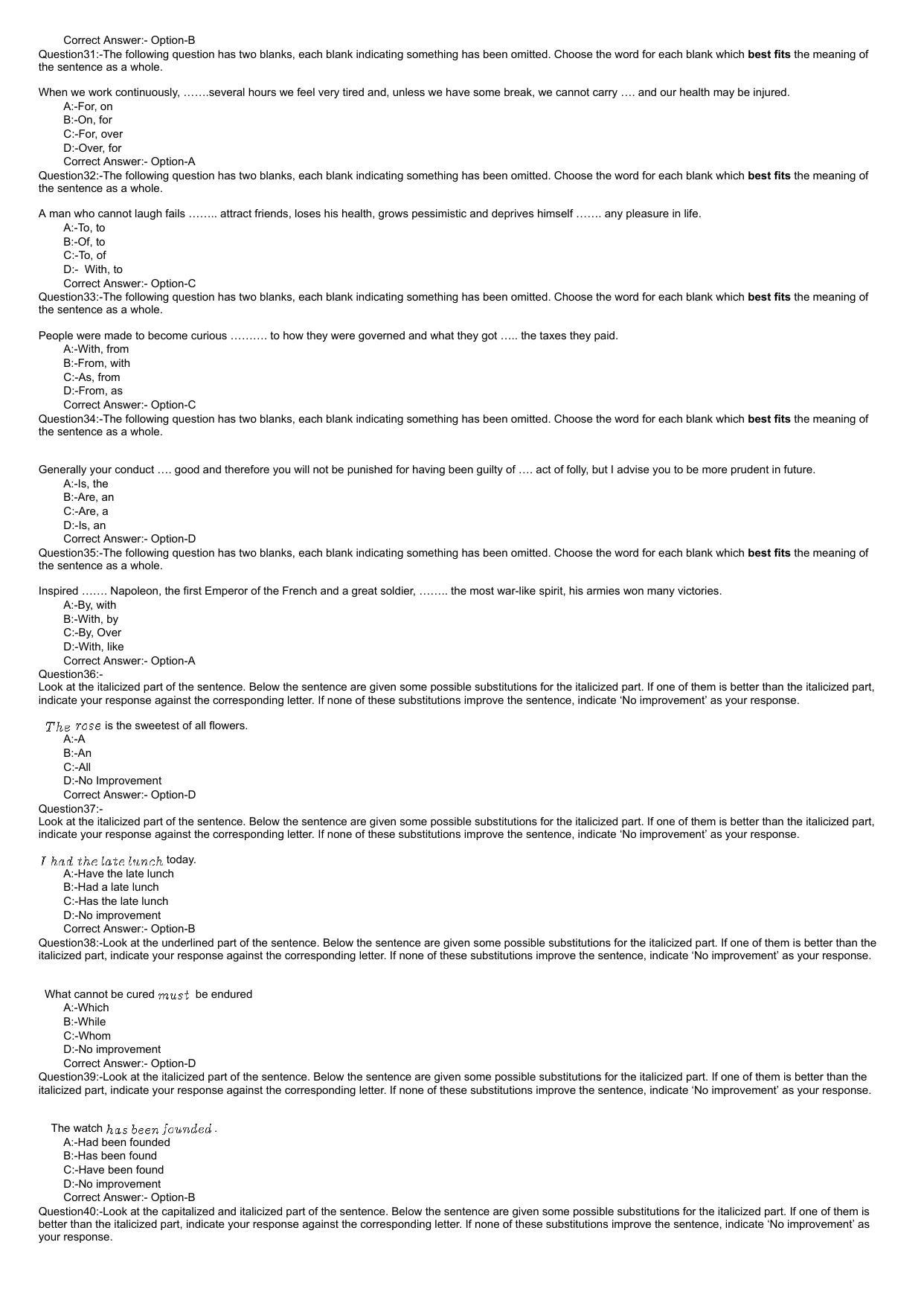 KMAT Question Papers with Answer key - Feb 2023 - Page 7