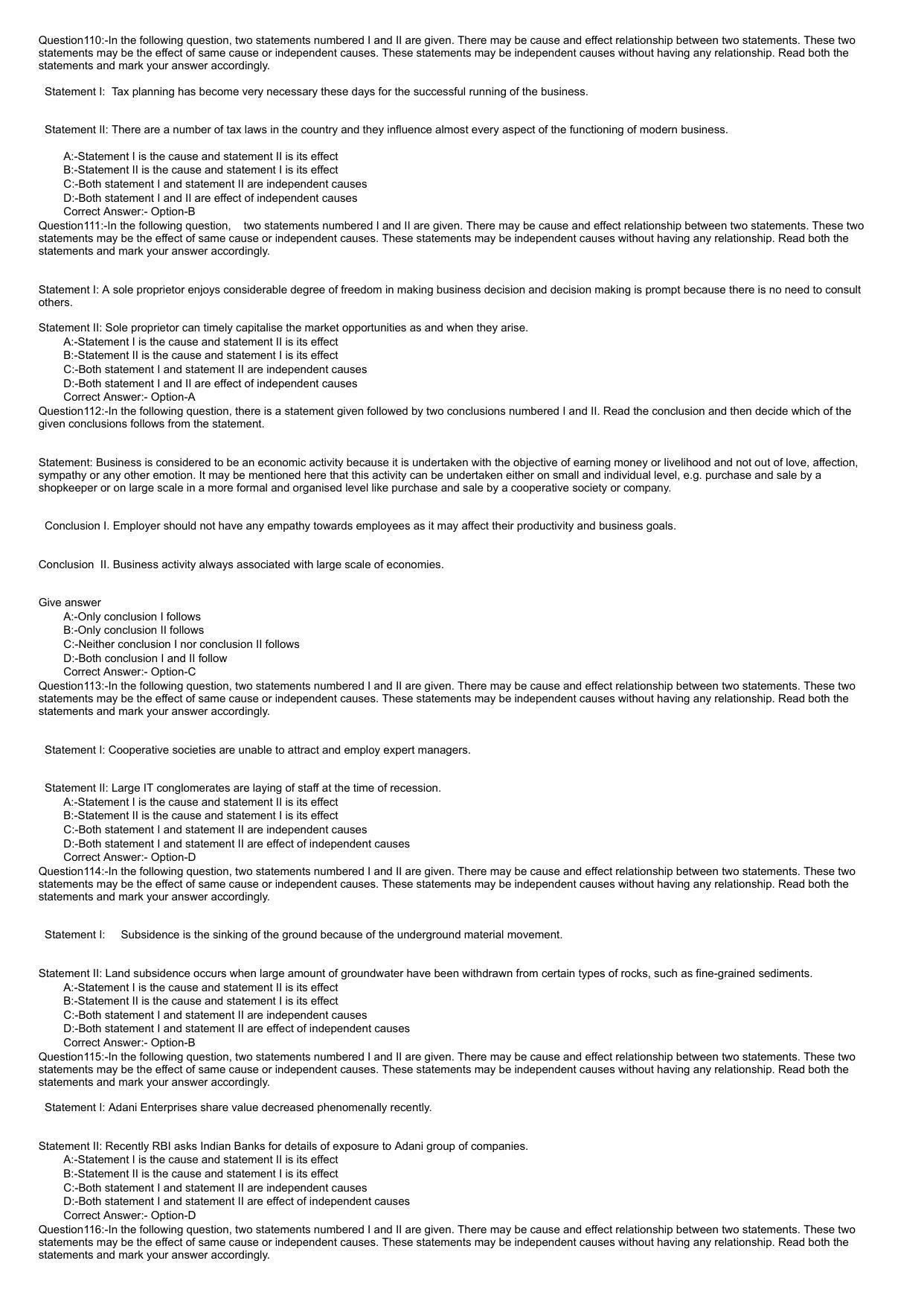 KMAT Question Papers with Answer key - Feb 2023 - Page 15