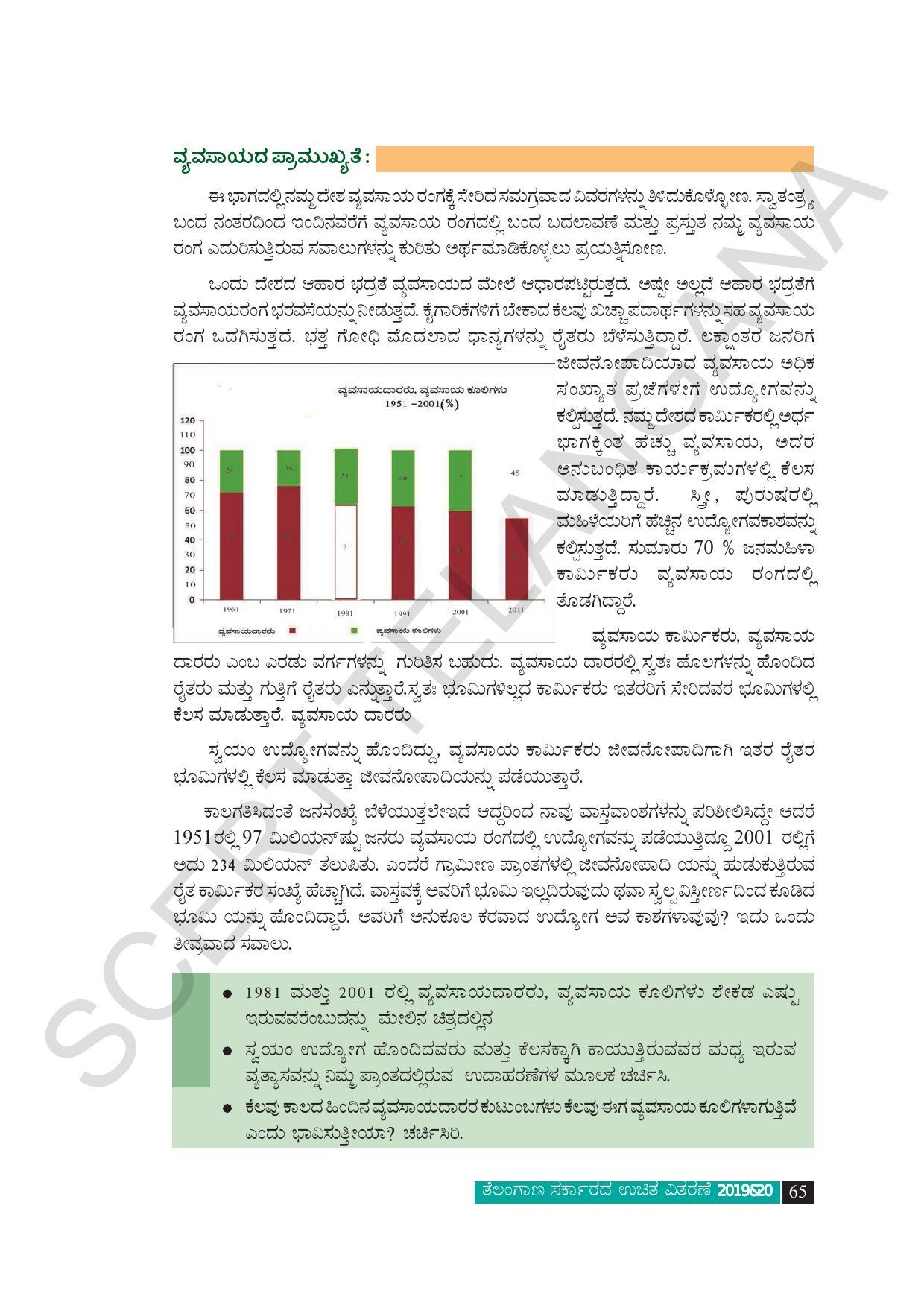 TS SCERT Class 9 Social Science (Kannada Medium) Text Book - Page 77
