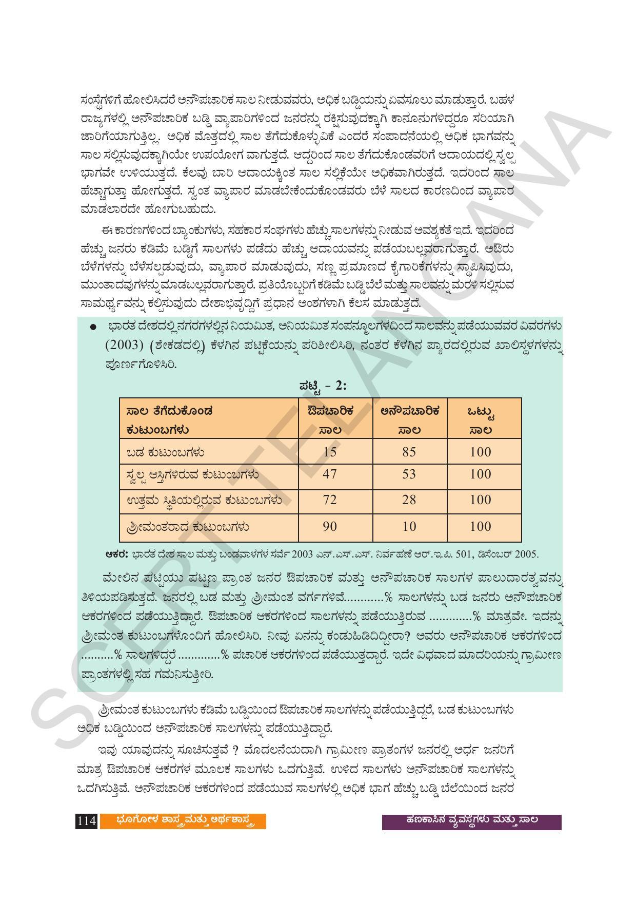 TS SCERT Class 9 Social Science (Kannada Medium) Text Book - Page 126
