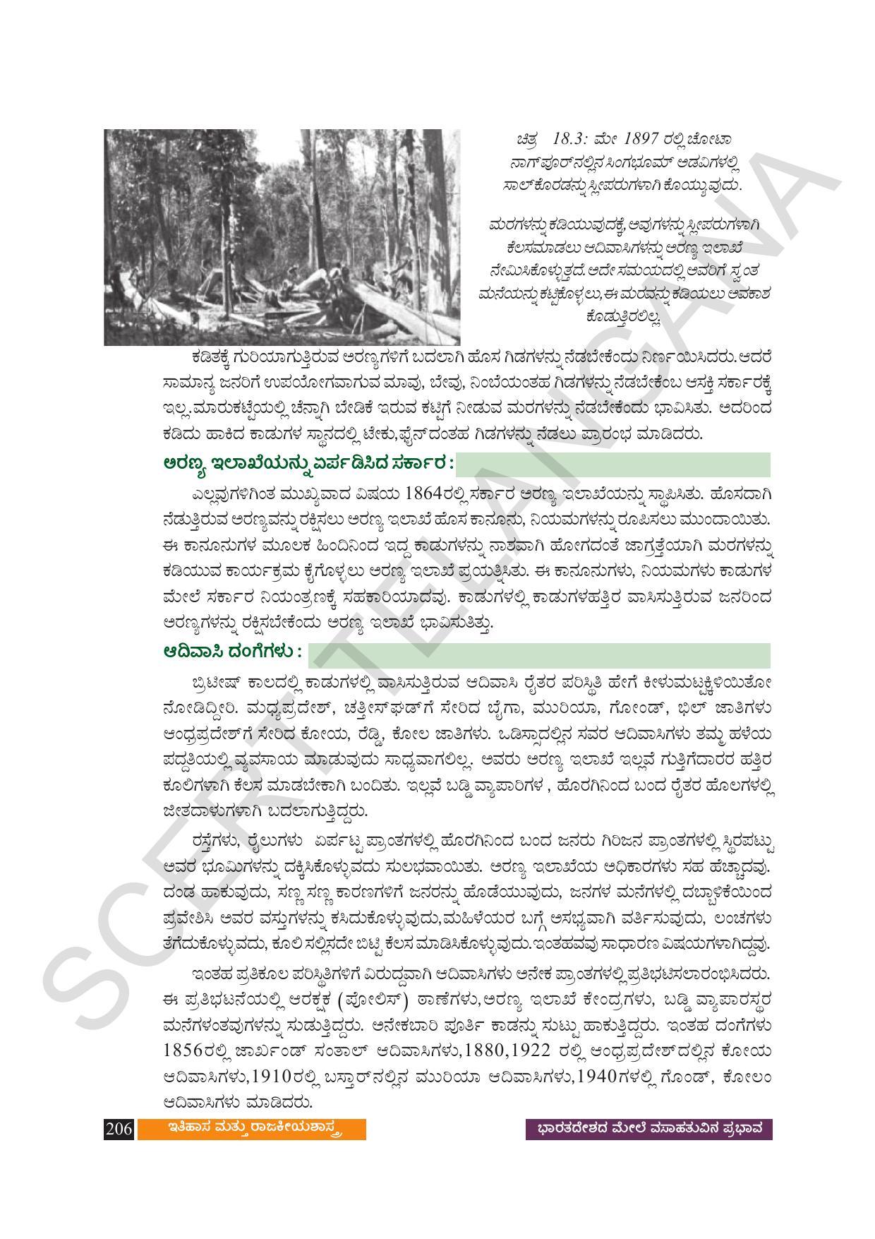 TS SCERT Class 9 Social Science (Kannada Medium) Text Book - Page 218