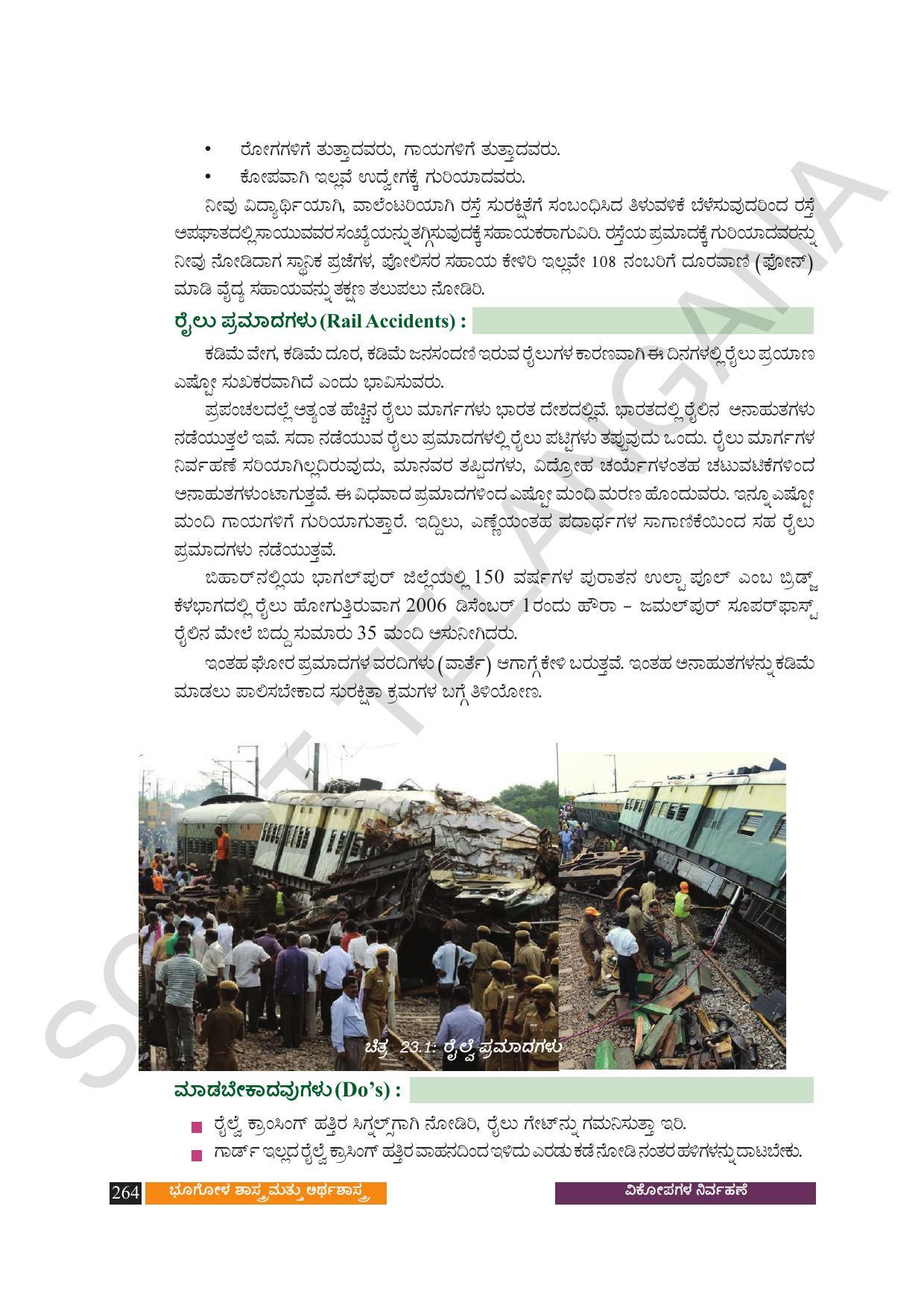 TS SCERT Class 9 Social Science (Kannada Medium) Text Book - Page 276