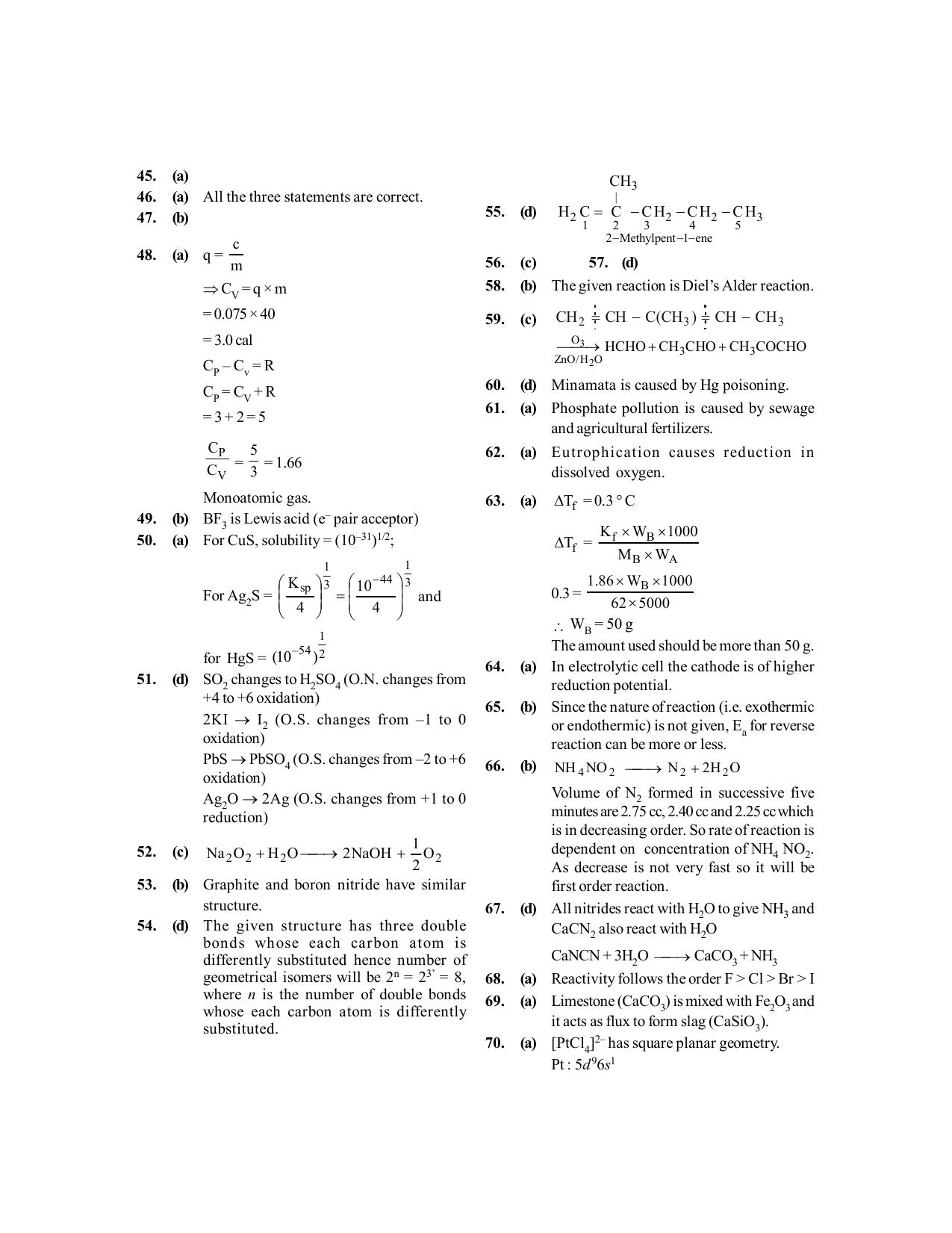BITSAT 2010 Question Paper - Page 15