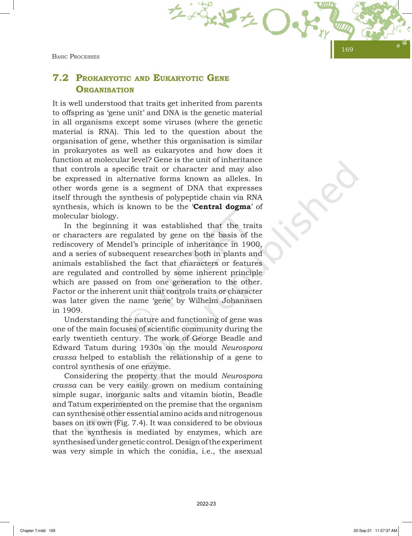NCERT Book for Class 11 Biotechnology Chapter 7 Basic Processes - Page 6
