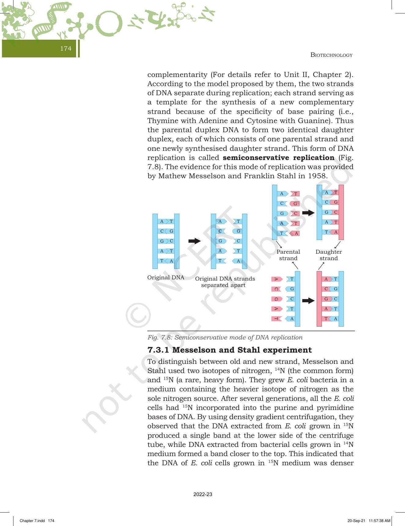NCERT Book for Class 11 Biotechnology Chapter 7 Basic Processes - Page 11