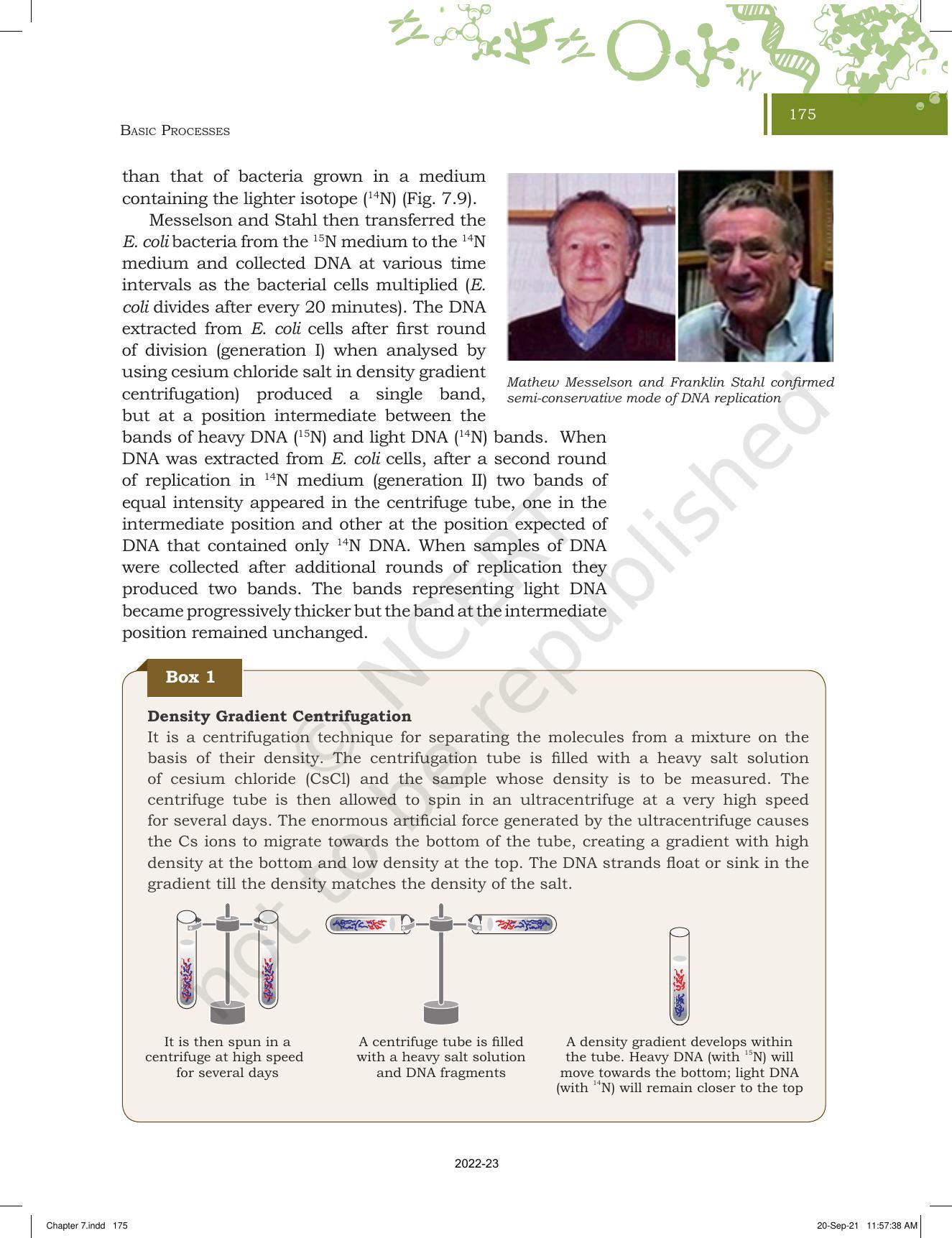 NCERT Book for Class 11 Biotechnology Chapter 7 Basic Processes - Page 12
