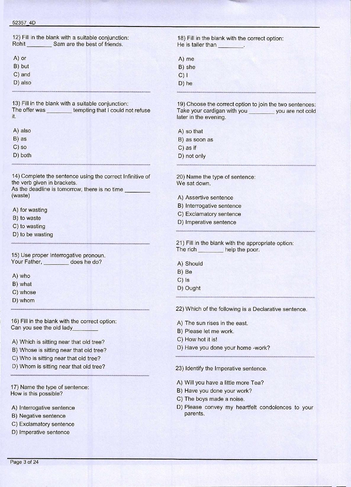 J&K Diploma Polytechnic 2019 Question Paper - Page 3