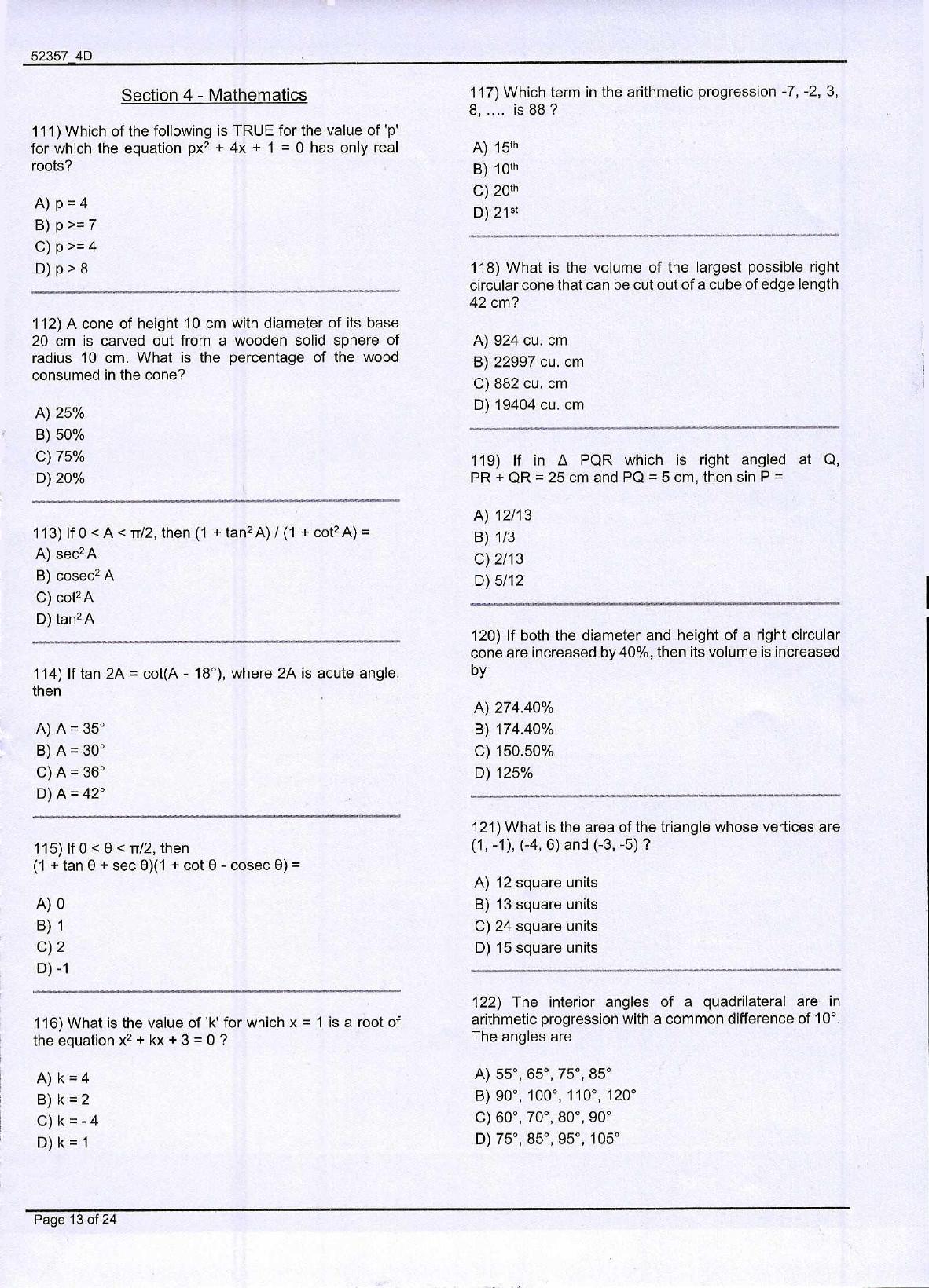 J&K Diploma Polytechnic 2019 Question Paper - Page 13