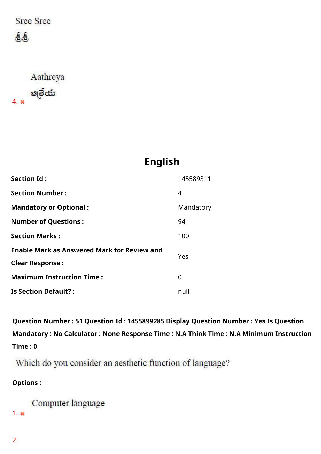 AP EDCET 2023 English Question Paper - Page 41