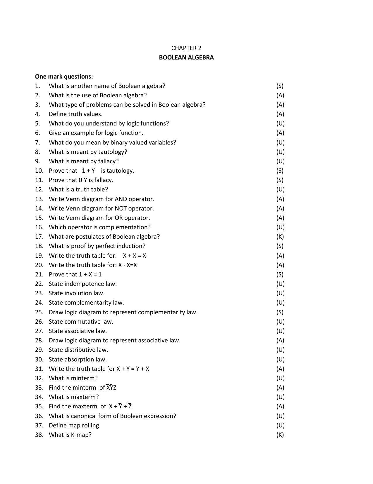Karnataka 2nd PUC Question Bank for Computer Science QB - Page 3