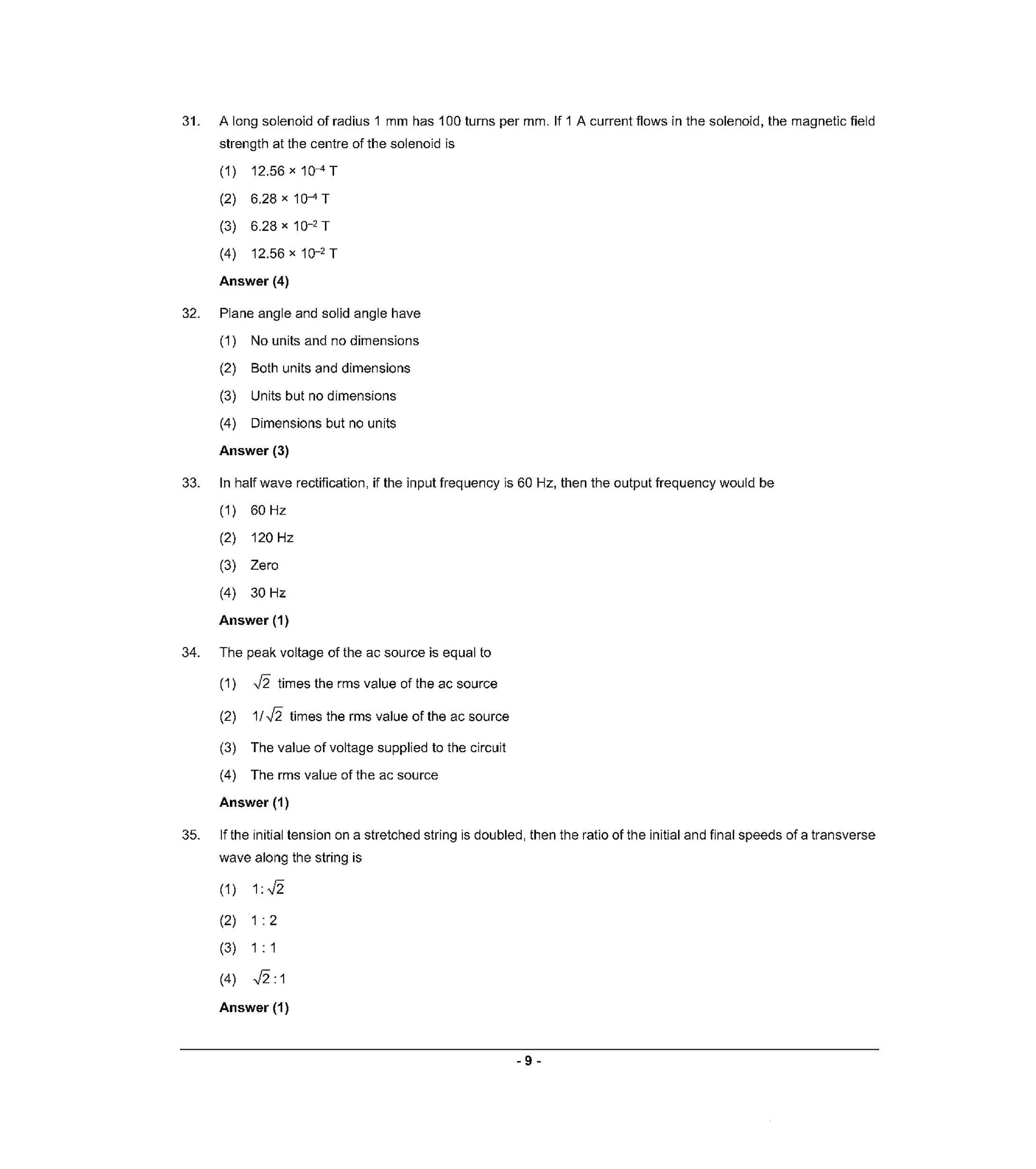 NEET S5 2021 Question Paper - Page 8