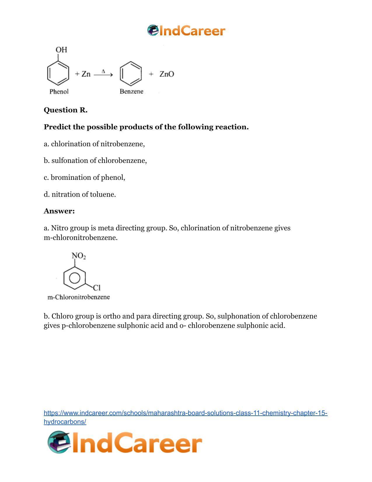 Maharashtra Board Solutions Class 11-Chemistry: Chapter 15- Hydrocarbons - Page 13