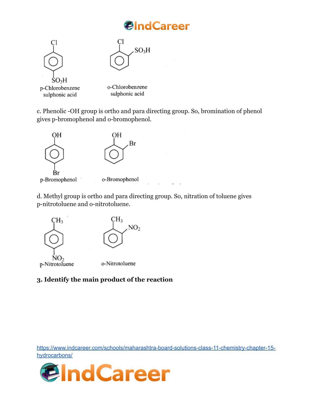 Maharashtra Board Solutions Class 11-Chemistry: Chapter 15- Hydrocarbons - Page 14