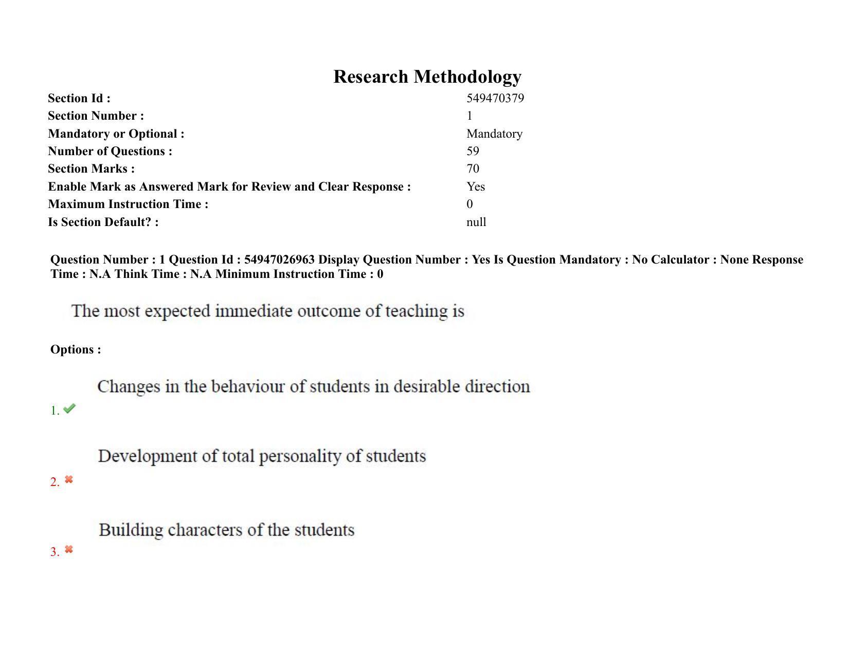 AP RCET 2022: Tourism Management -  18-10-2022 (Tuesday) Session-II: Question Paper With keys - Page 2