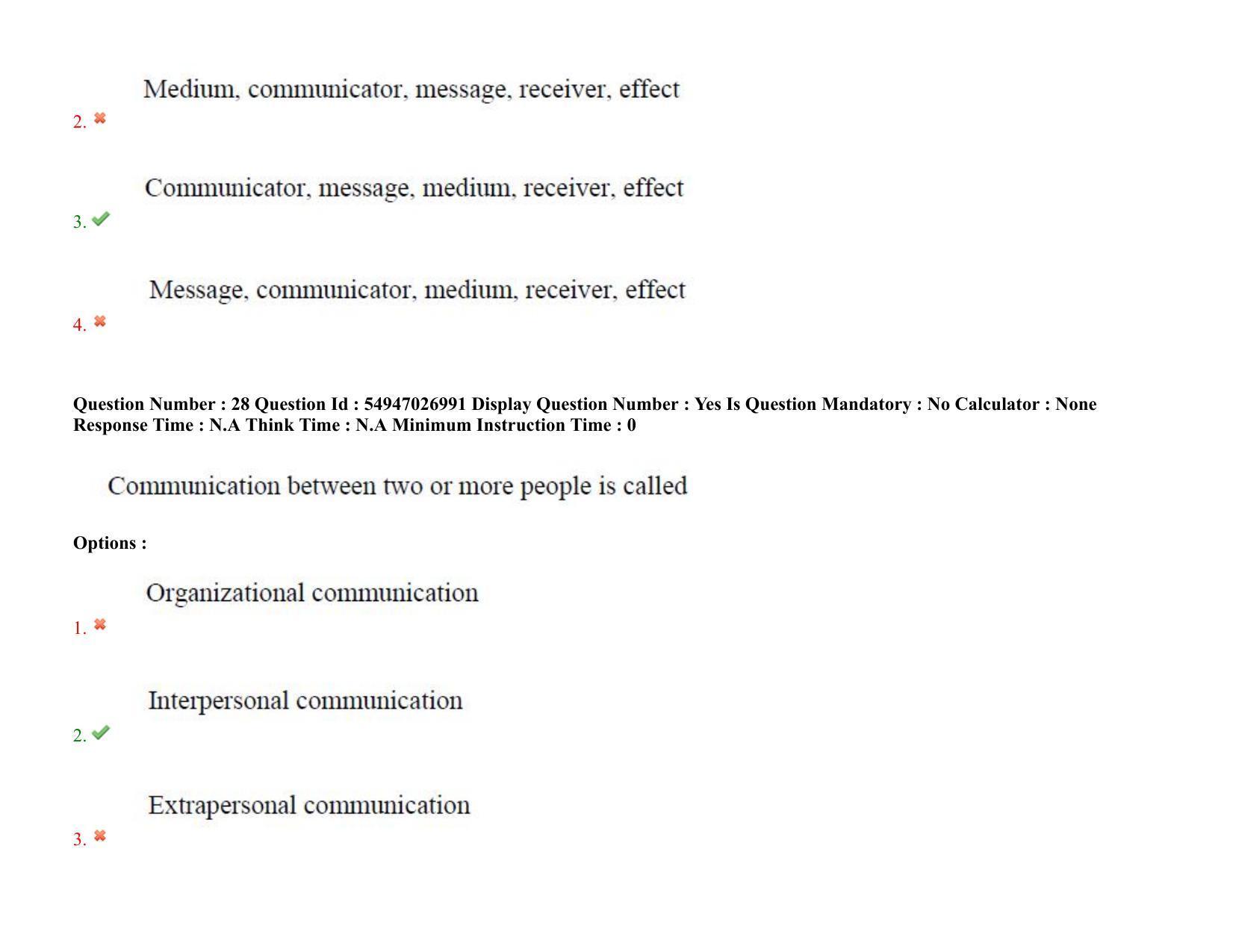 AP RCET 2022: Tourism Management -  18-10-2022 (Tuesday) Session-II: Question Paper With keys - Page 24