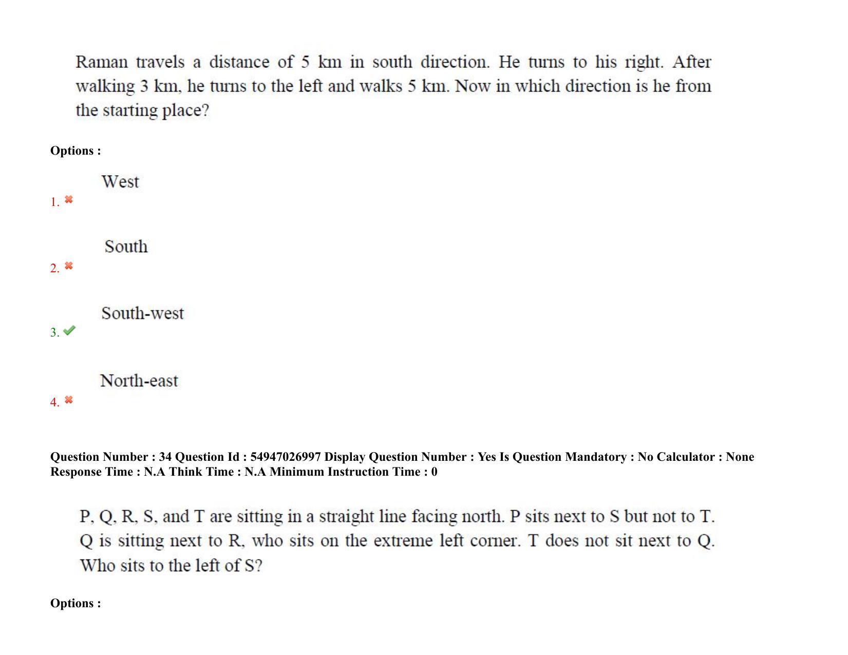 AP RCET 2022: Tourism Management -  18-10-2022 (Tuesday) Session-II: Question Paper With keys - Page 28