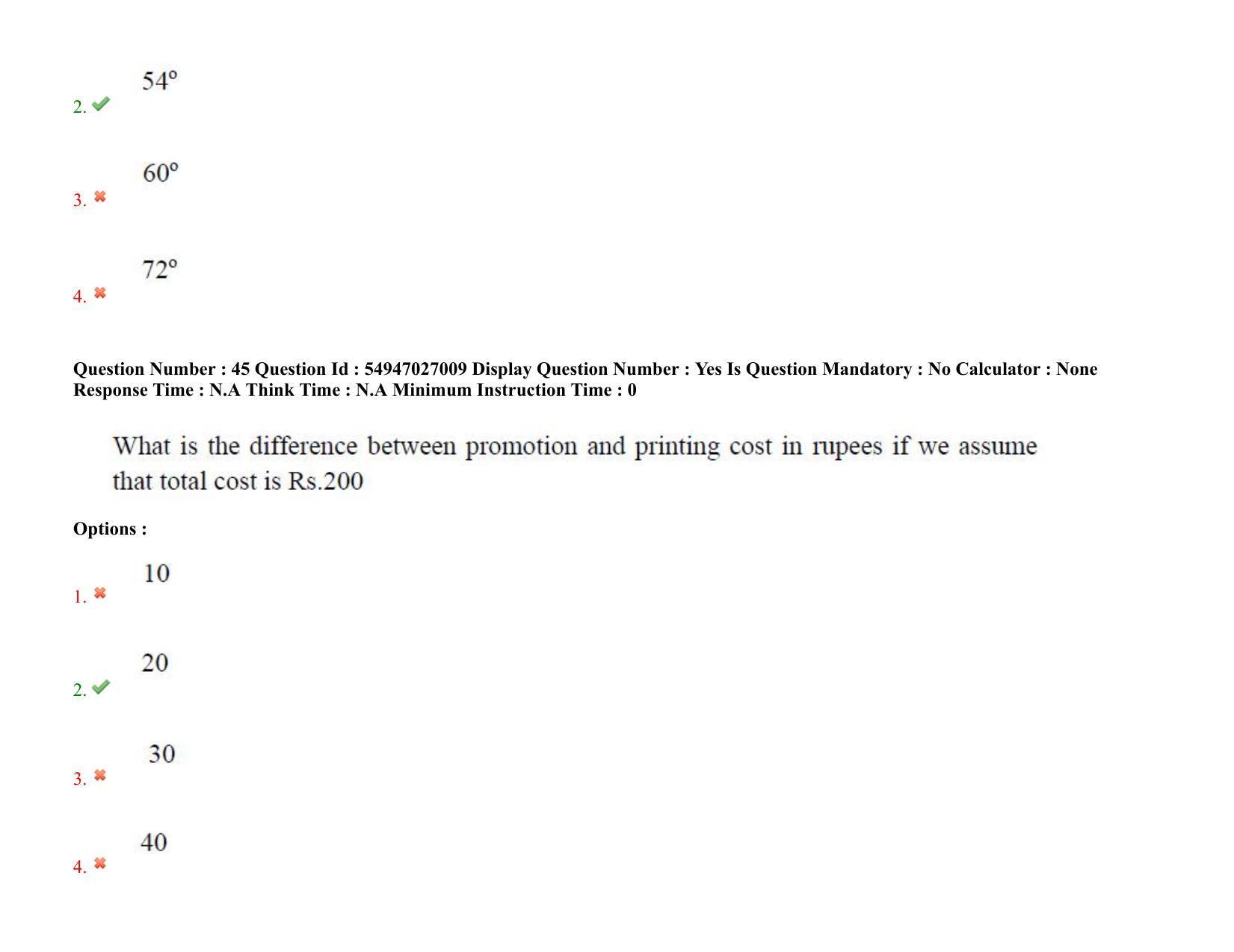 AP RCET 2022: Tourism Management -  18-10-2022 (Tuesday) Session-II: Question Paper With keys - Page 41