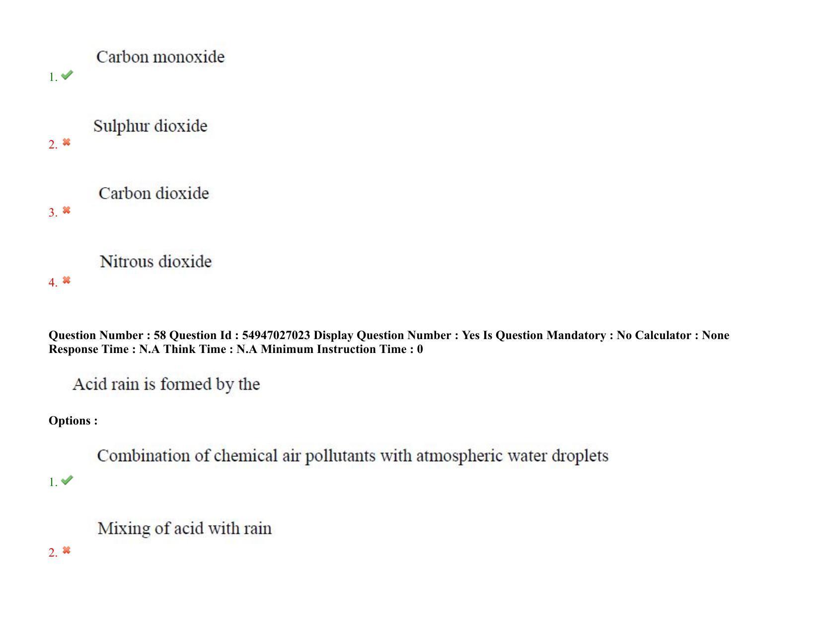 AP RCET 2022: Tourism Management -  18-10-2022 (Tuesday) Session-II: Question Paper With keys - Page 51