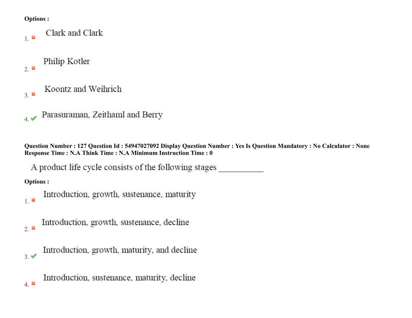 AP RCET 2022: Tourism Management -  18-10-2022 (Tuesday) Session-II: Question Paper With keys - Page 94