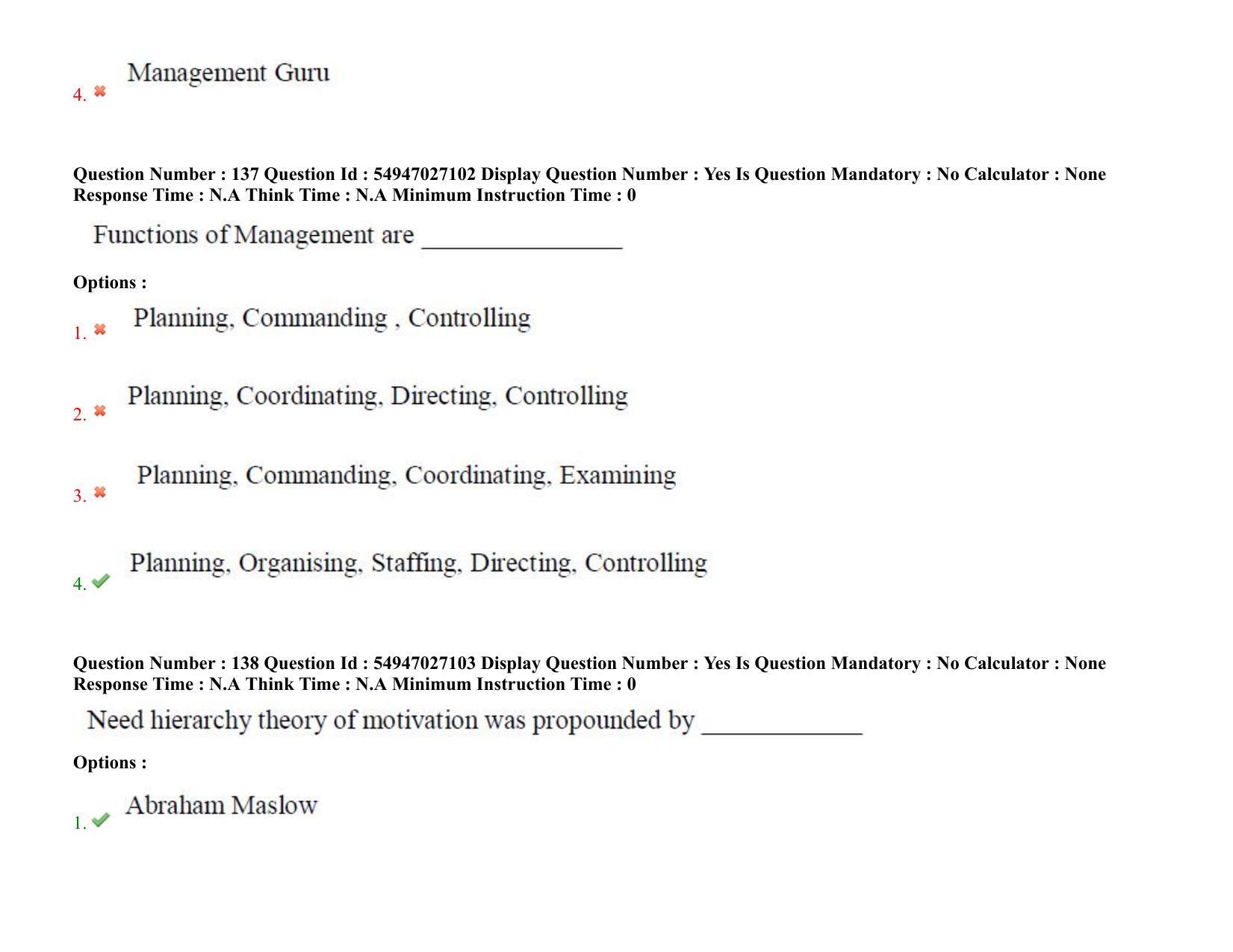 AP RCET 2022: Tourism Management -  18-10-2022 (Tuesday) Session-II: Question Paper With keys - Page 100