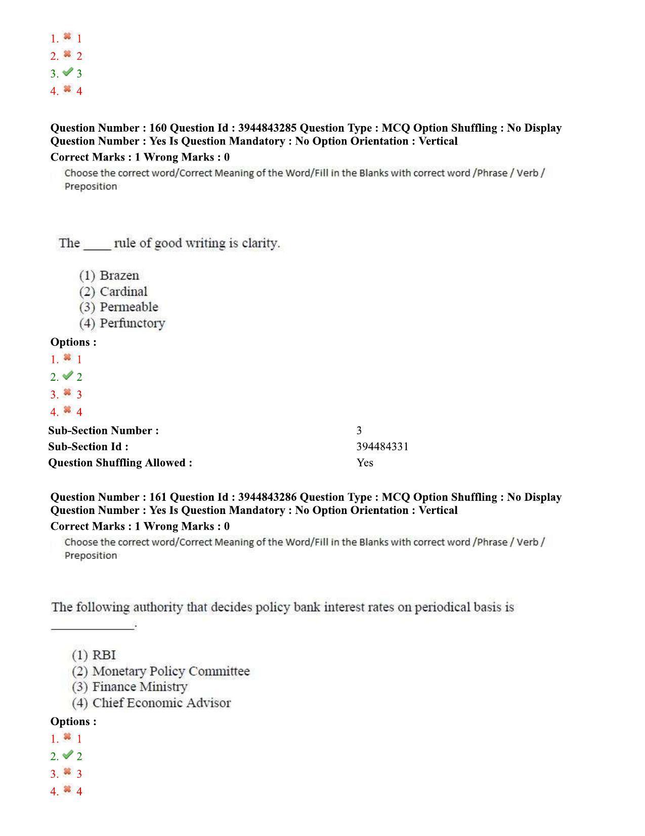 TS ICET 2020 Question Paper 1 - Sep 30, 2020 - Page 123