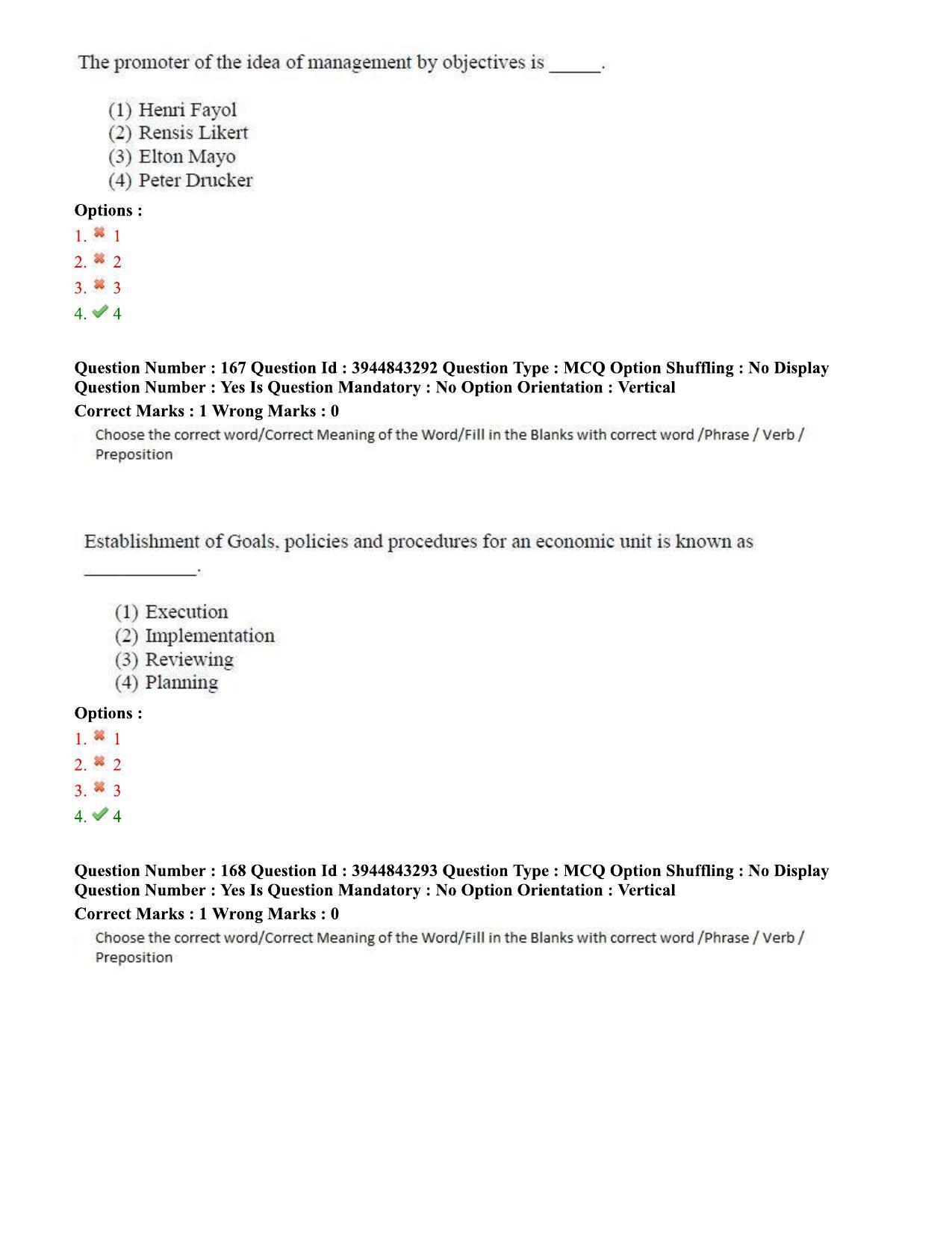TS ICET 2020 Question Paper 1 - Sep 30, 2020 - Page 126