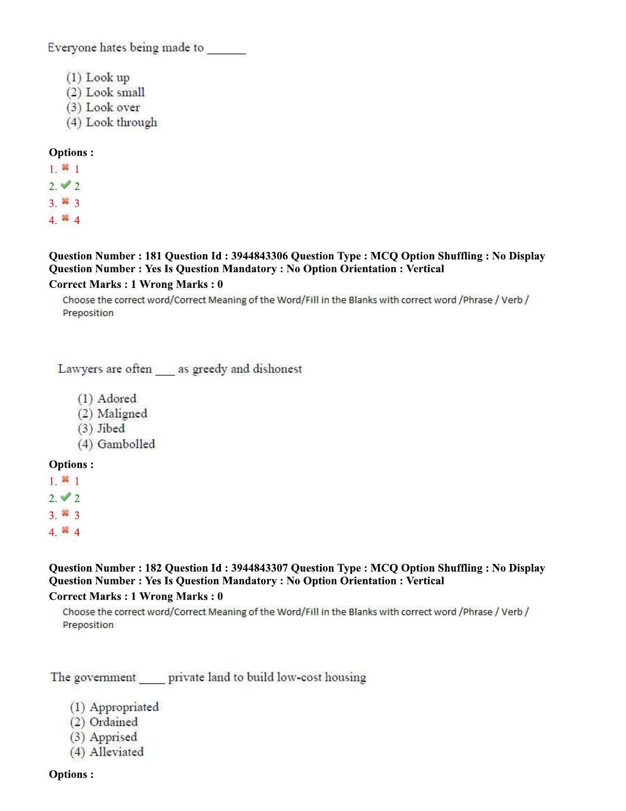 TS ICET 2020 Question Paper 1 - Sep 30, 2020 - Page 133
