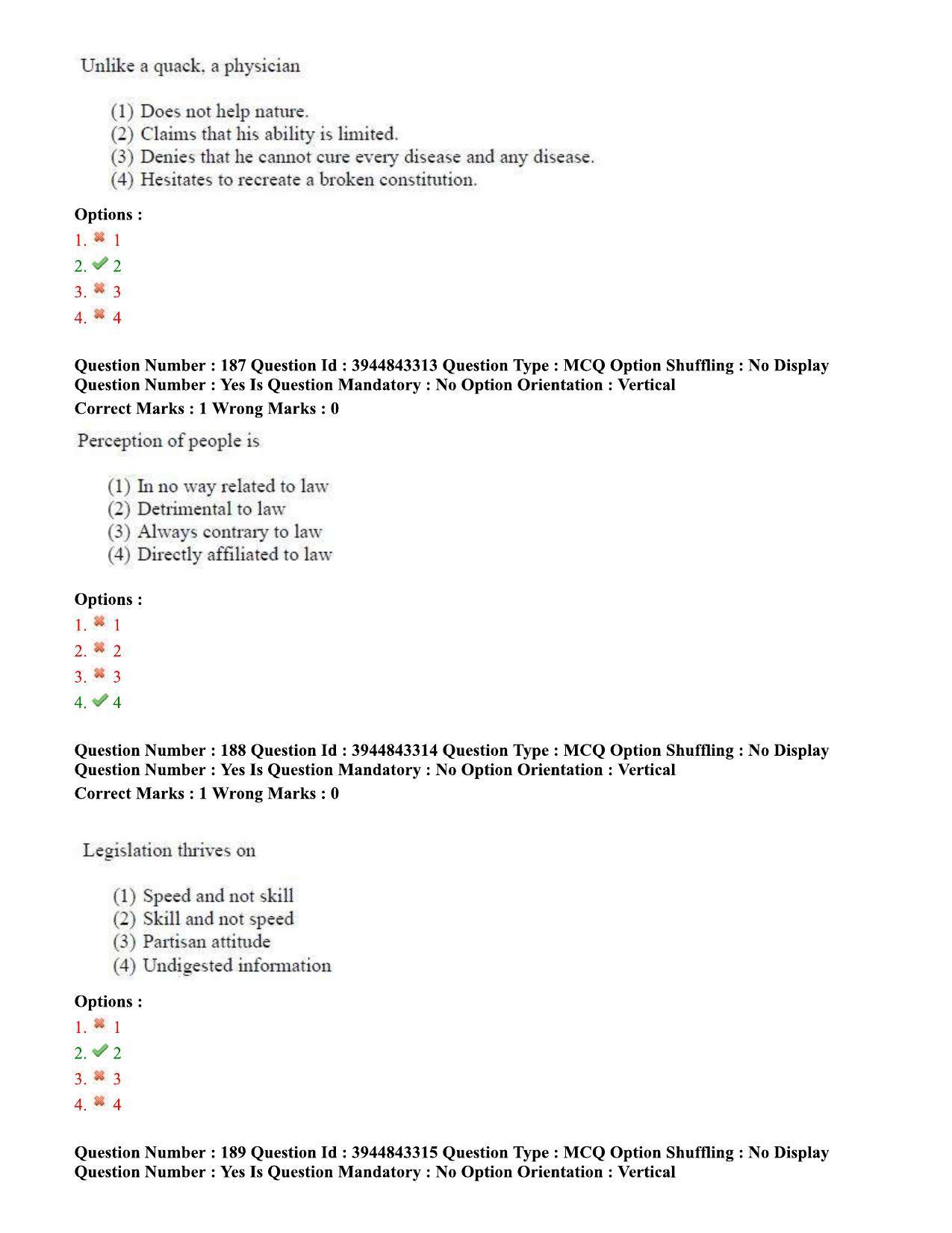 TS ICET 2020 Question Paper 1 - Sep 30, 2020 - Page 136