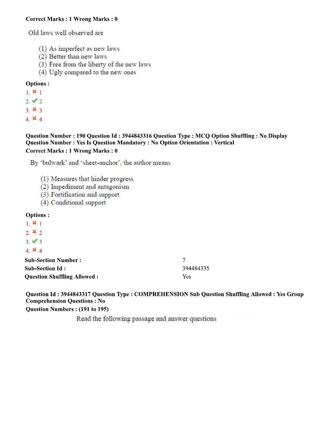 TS ICET 2020 Question Paper 1 - Sep 30, 2020 - Page 137