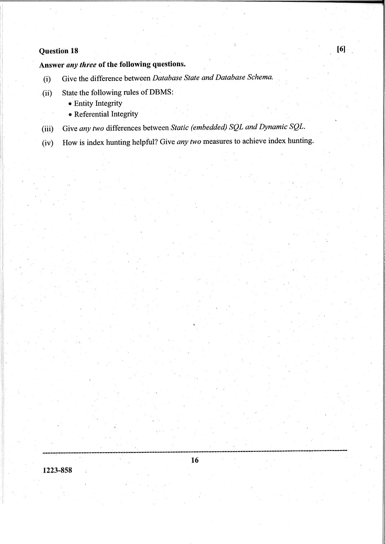 ISC Class 12 Accounts 2023 Question Paper - Page 16