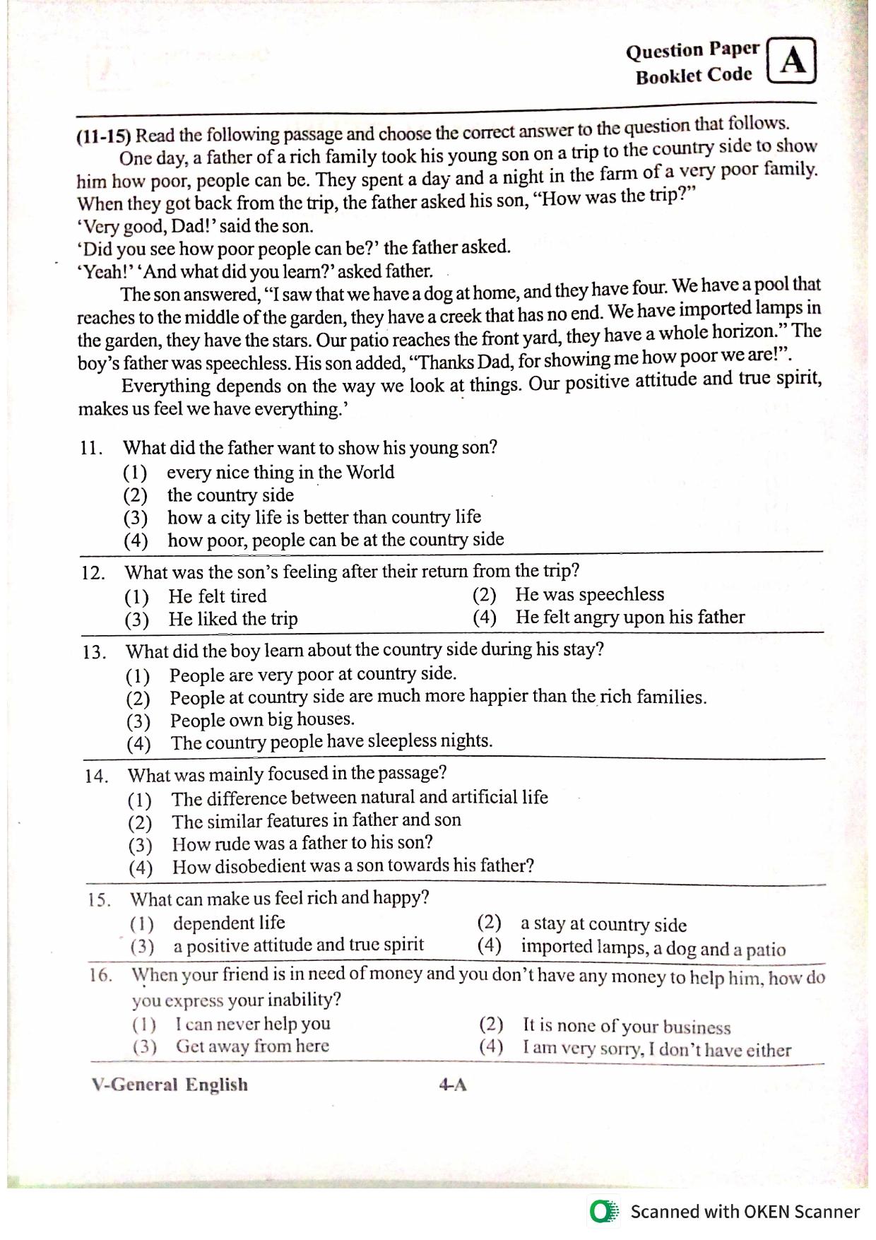 BiPC/ CGT English/ Telugu Medium 2022 - Page 4