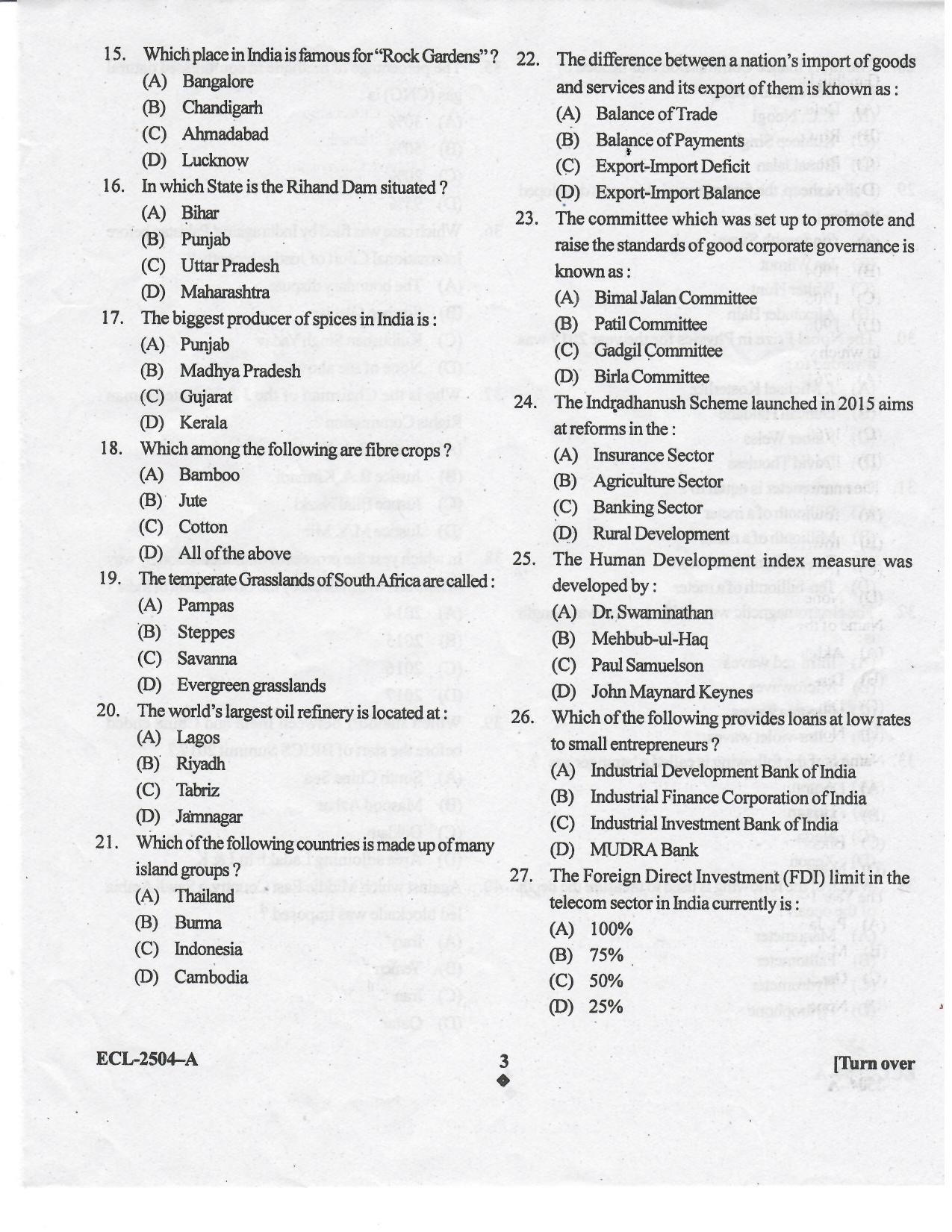 KUET 2024 BA LLB Question Paper - Page 30