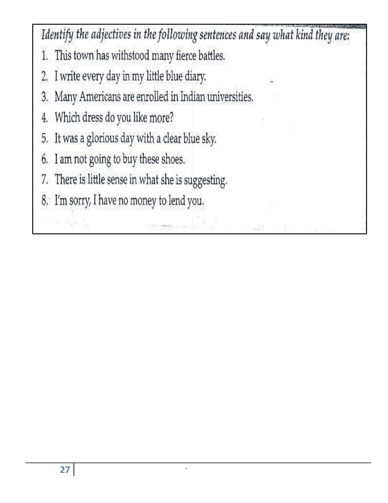 Worksheet for Class 4 English Assignment 147 - Page 5