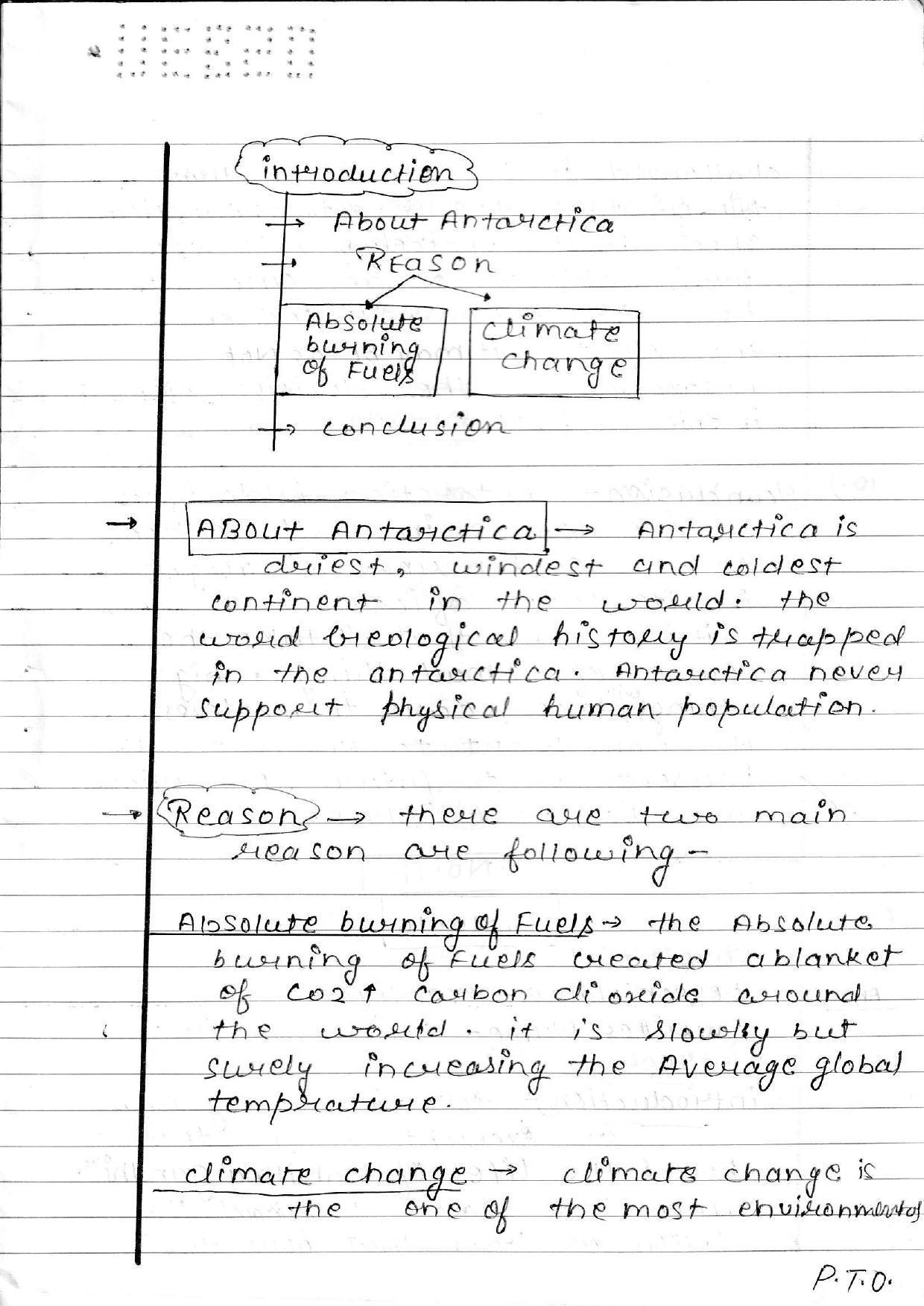 UBSE Class 12 English 2020 Toppers Answer Sheet - Page 8